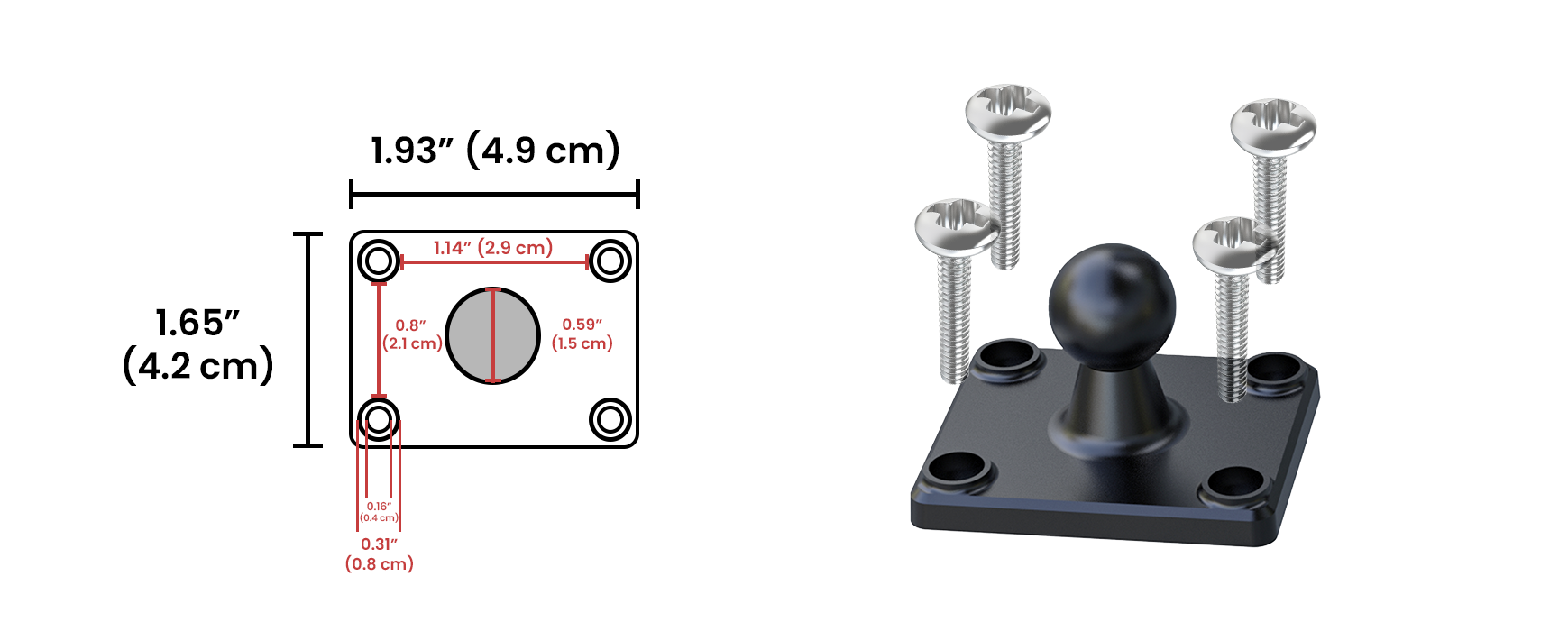 What is an AMPS Plate Mount?