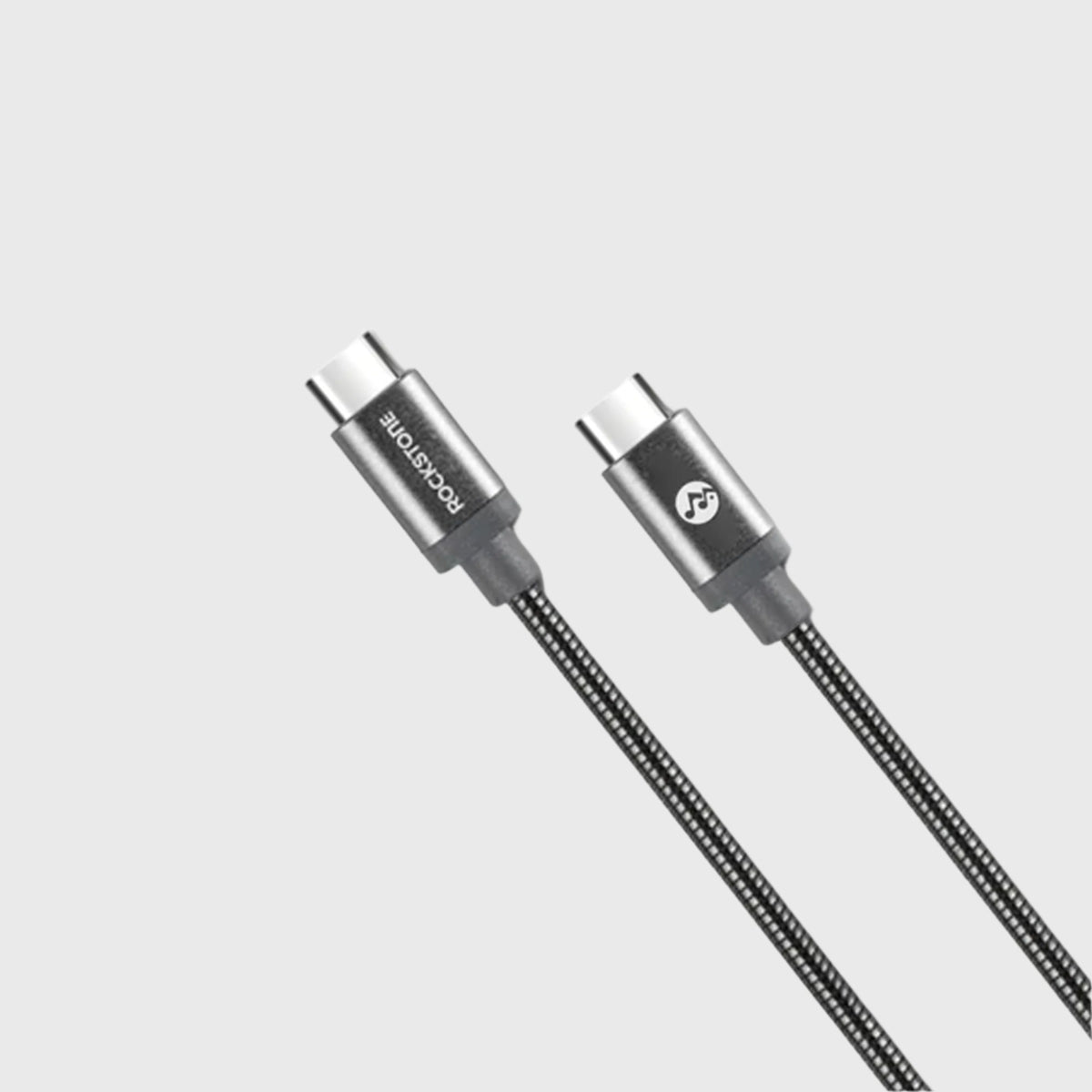 Pet Proof Metal Braided Type C to Type C Cable – 2 Meter