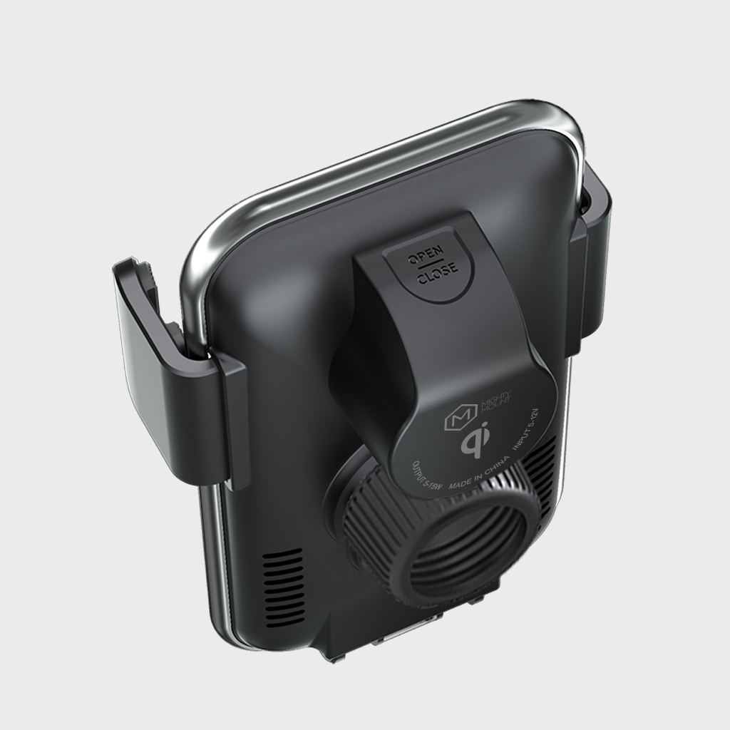 Auto Grip CD Slot Wireless Car Charger Qi-Certified Auto-Clamp Phone Mount for iPhone and Android