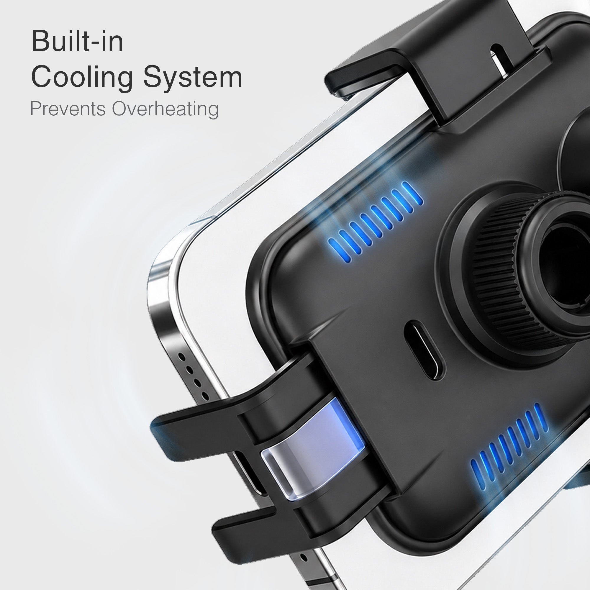 Auto Grip Wireless Charger AMPS Plate Phone Mount