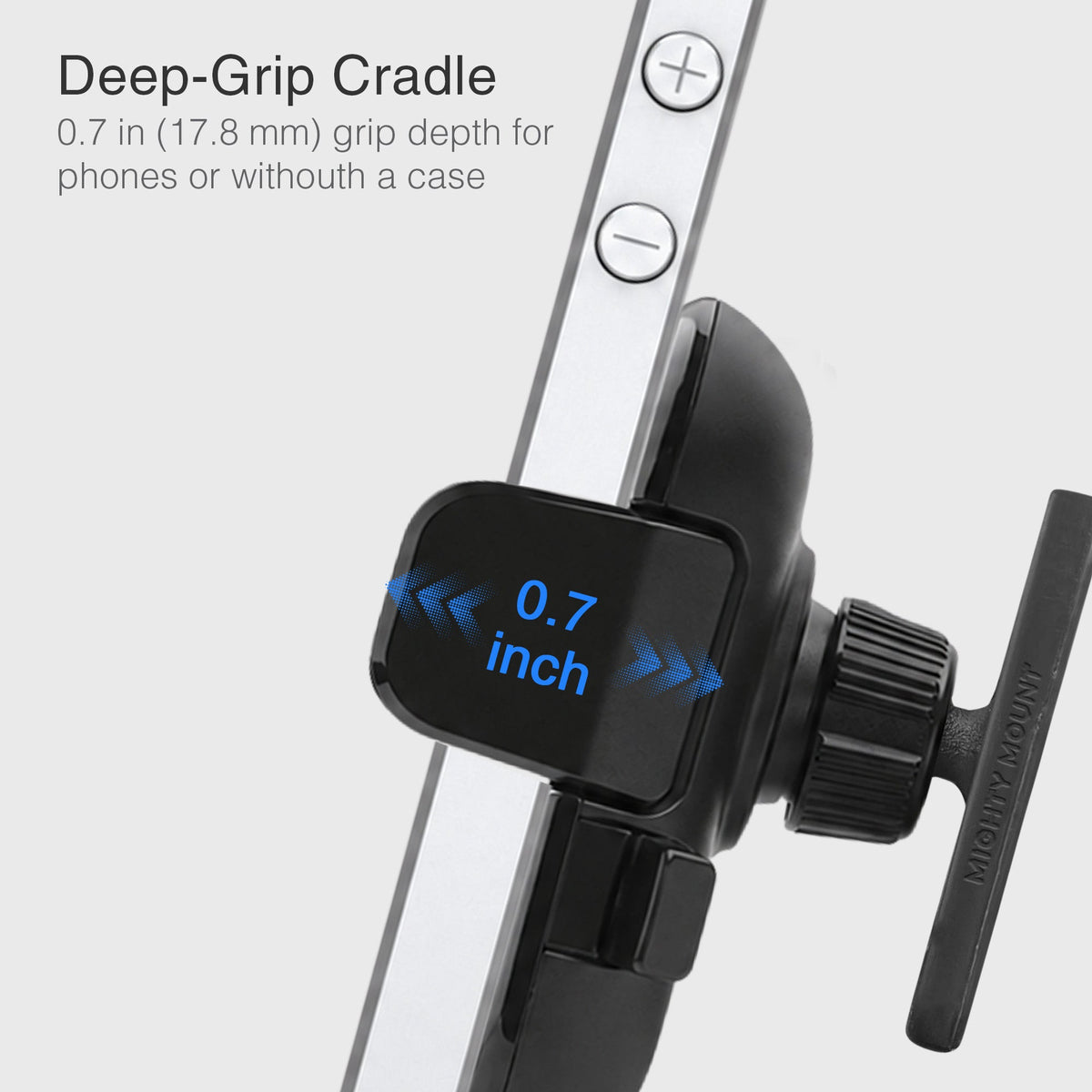 Grip Cradle AMPS Plate Phone Mount