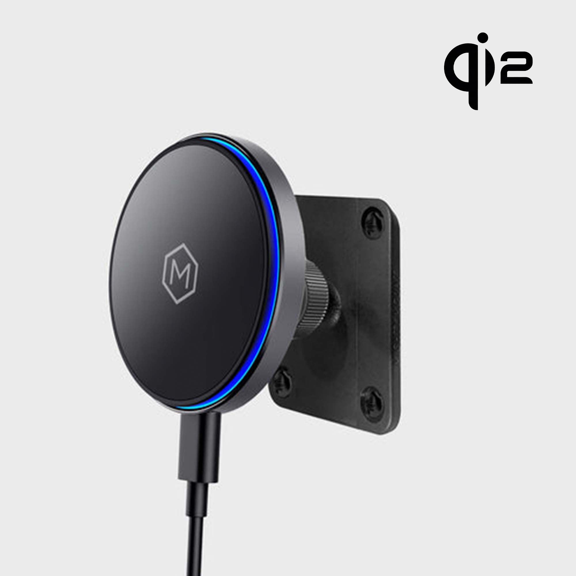 MagSwitch Qi2 Wireless AMPS Plate Phone Mount