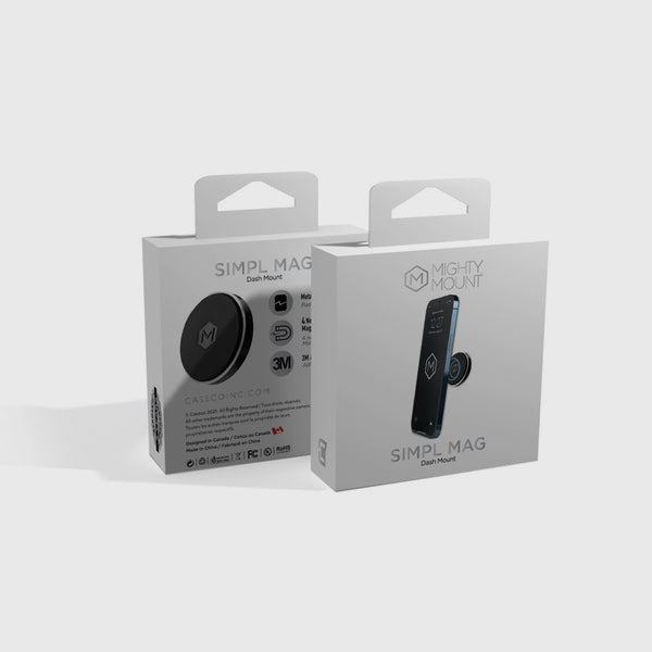 Circular Wall Phone Mount – Adhesive Magnetic Holder for Home Office Gym