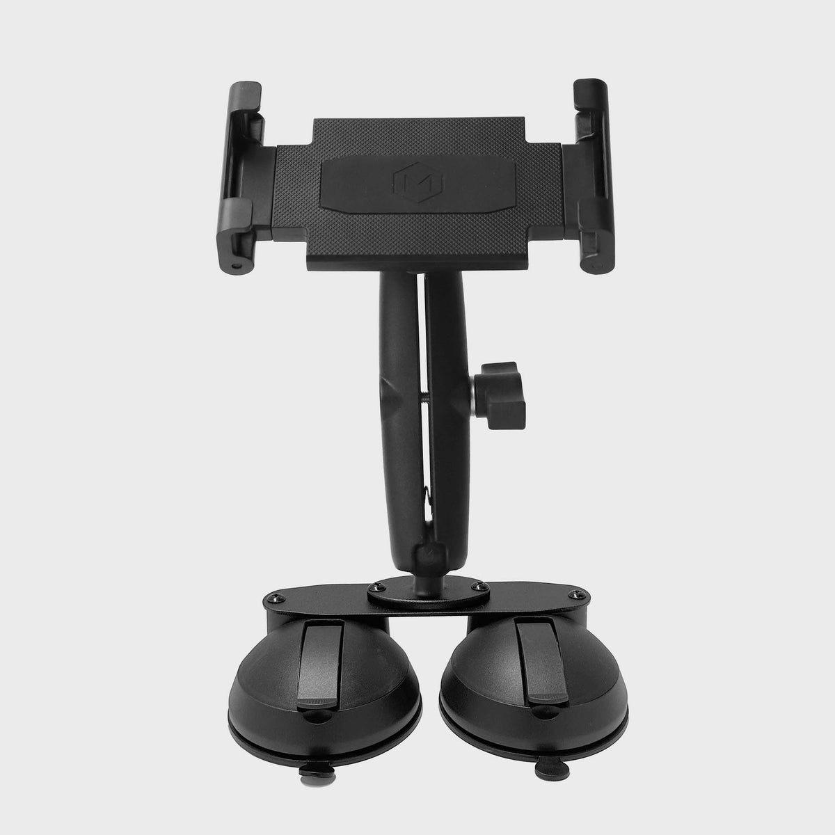 Dual Suction Cup iPad Holder – Heavy Duty Tablet Mount for Car Desk