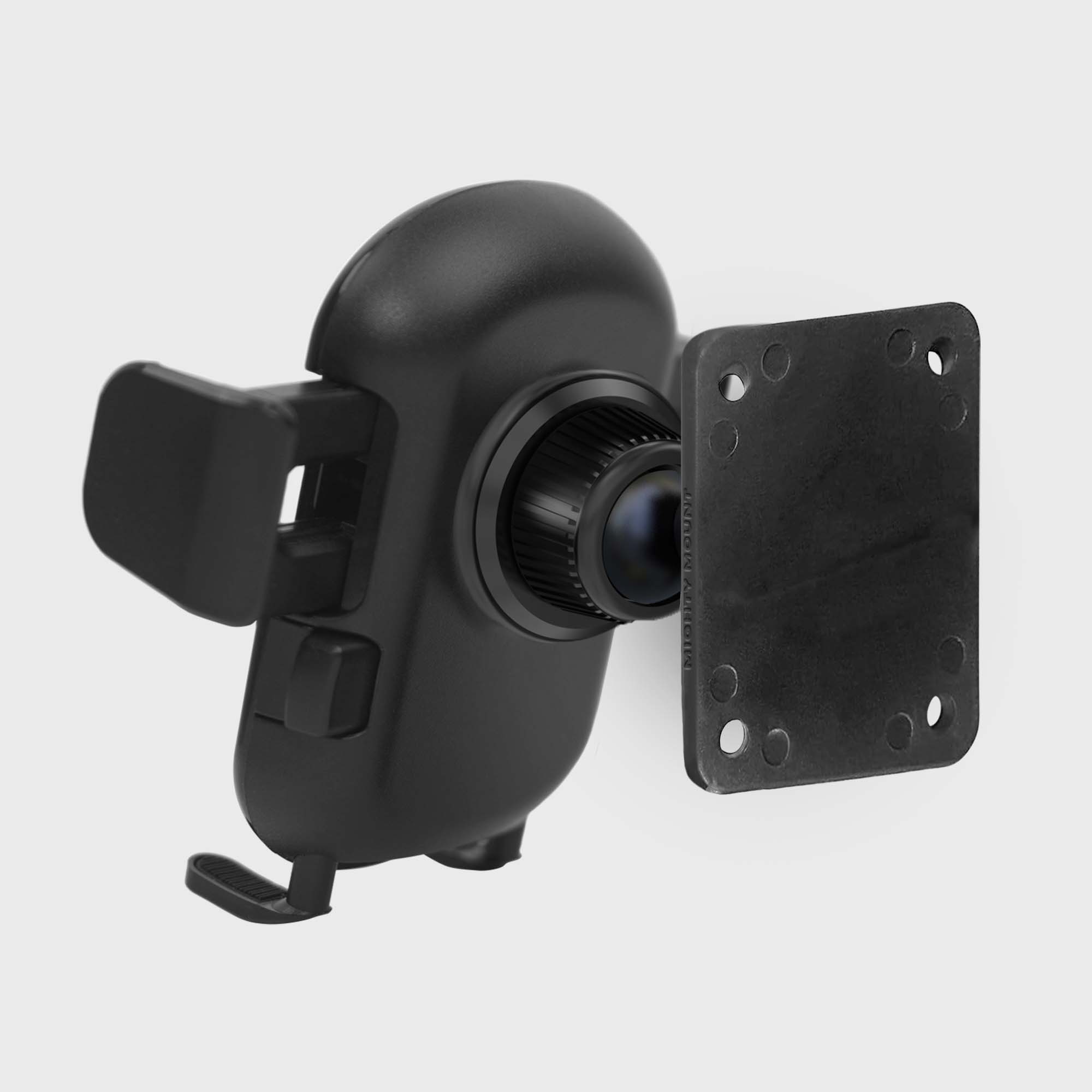 AMPS Drill Base Plate Universal Phone Mount for iPhone & Android - Grip Cradle