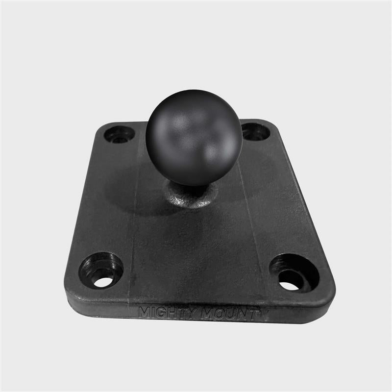 16mm Ball Adapter with AMPS Plate – Mount Connector for Car Phone & Tablet Mounts