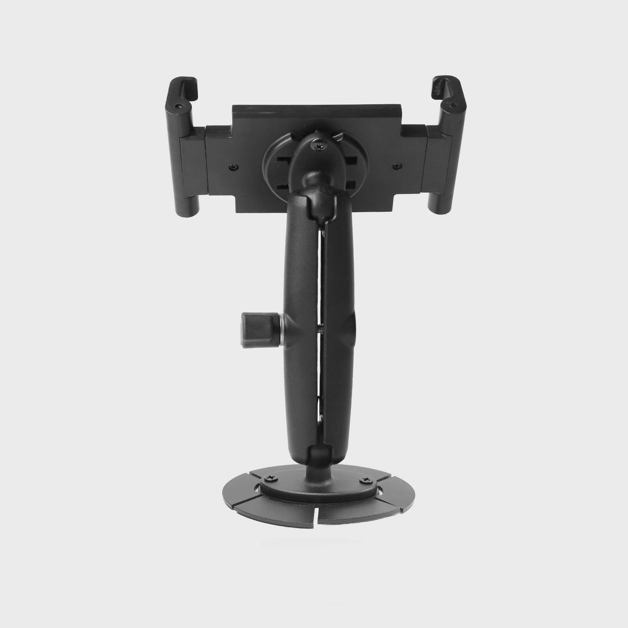 Industrial iPad & Tablet Holder with Metal VHB Mounting Plate