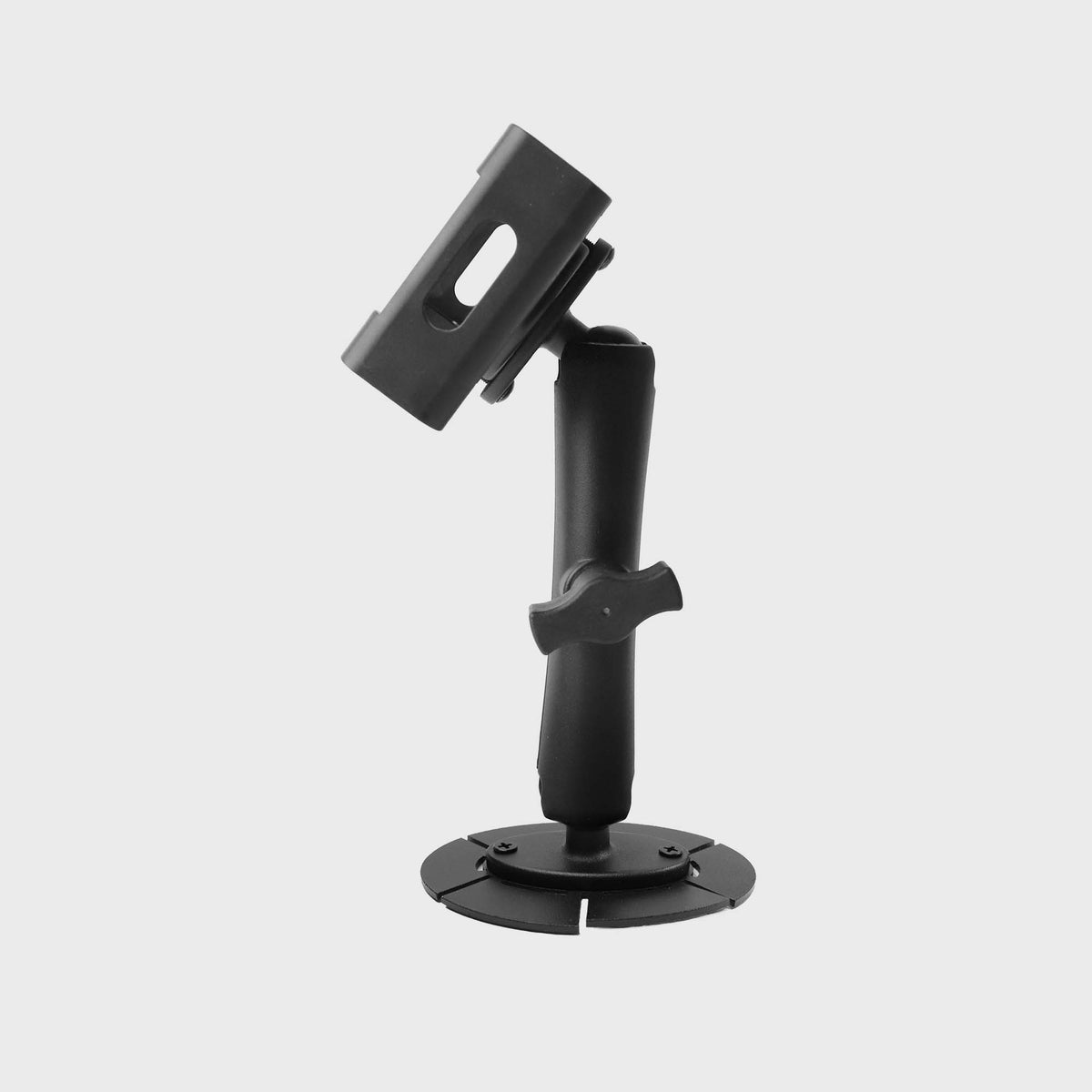 Industrial iPad & Tablet Holder with Metal VHB Mounting Plate