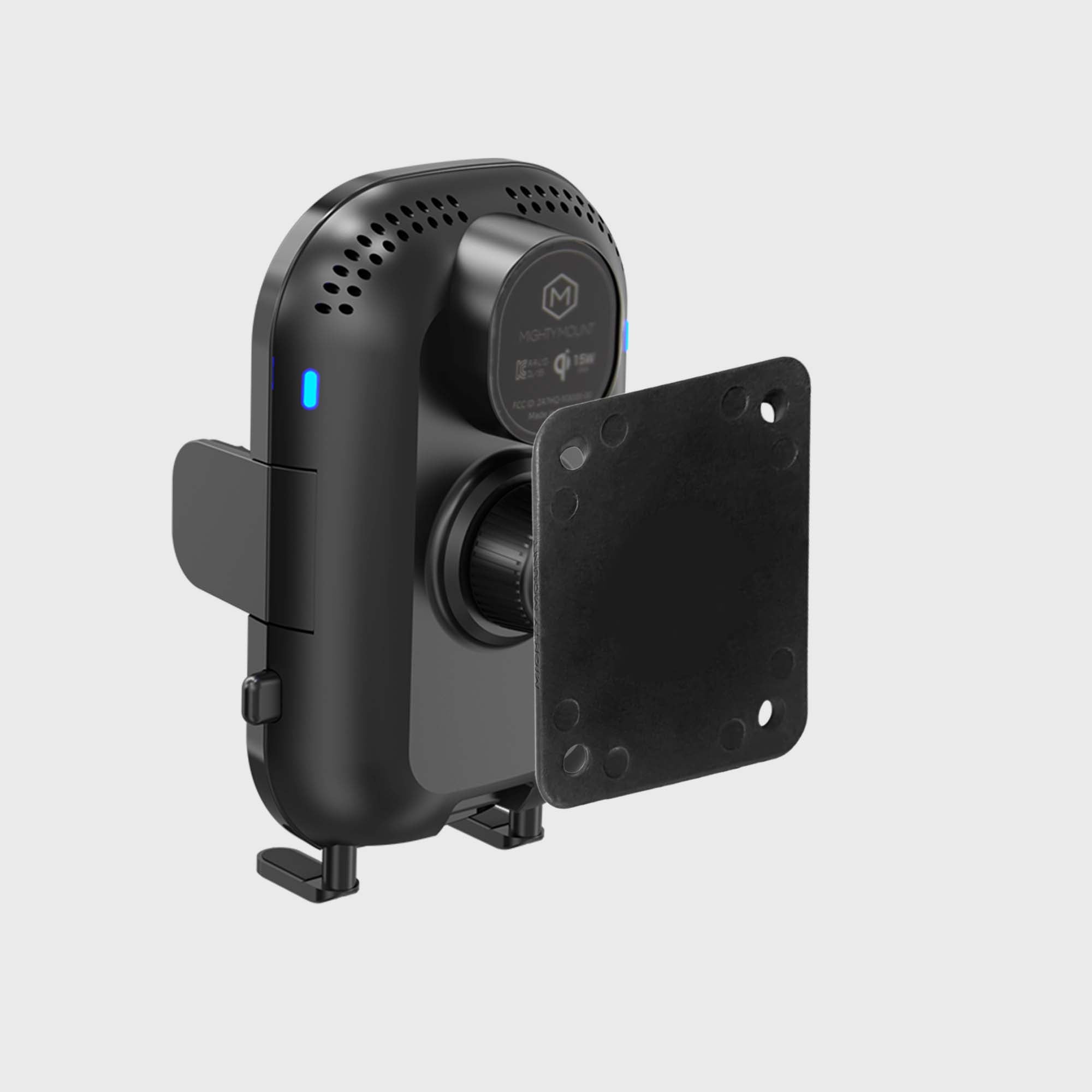 Auto Scan Fast Wireless Car Charger Mount with Drill Base AMPS Mounting Plate