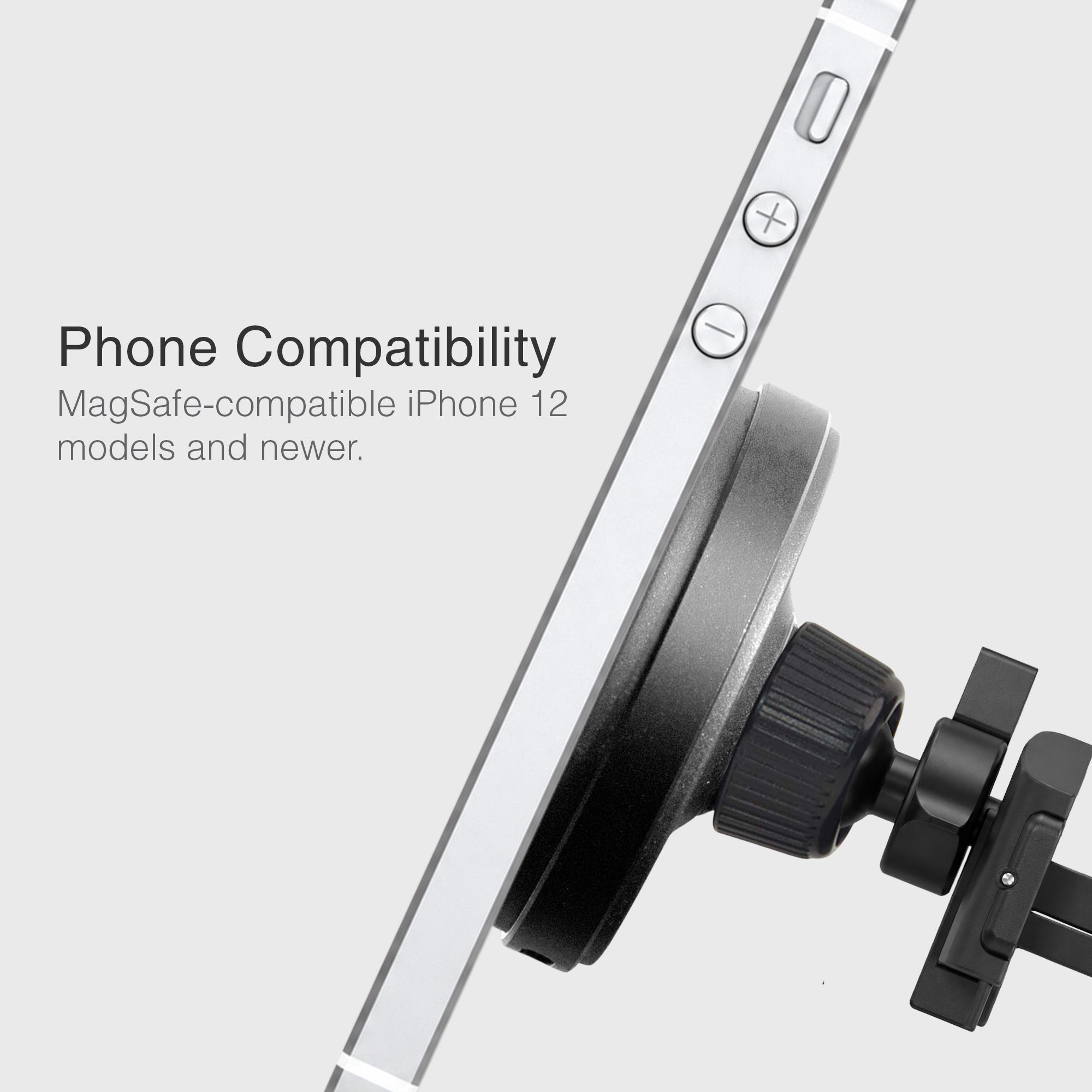 MagSwitch Qi2 Wireless Charger CD Slot Phone Mount