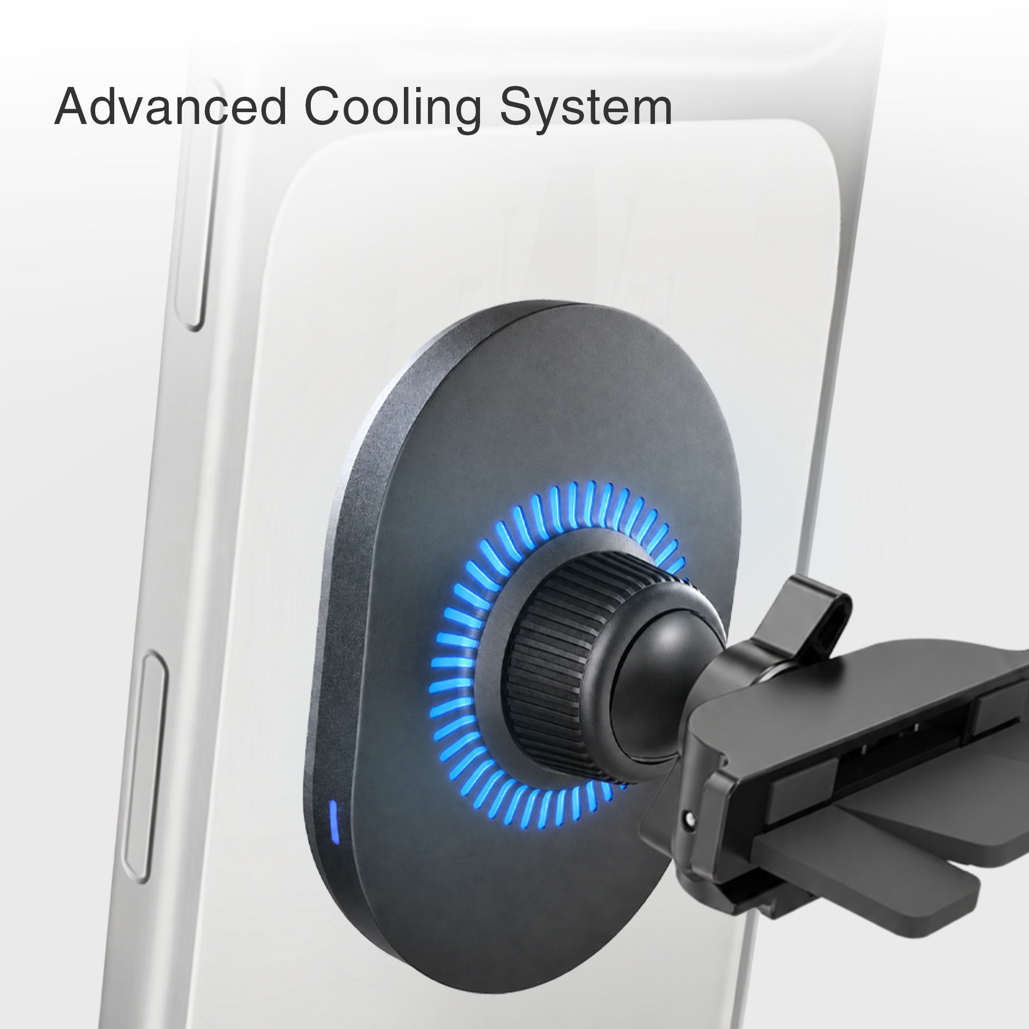 MagSafe Wireless Charger CD Slot Phone Mount