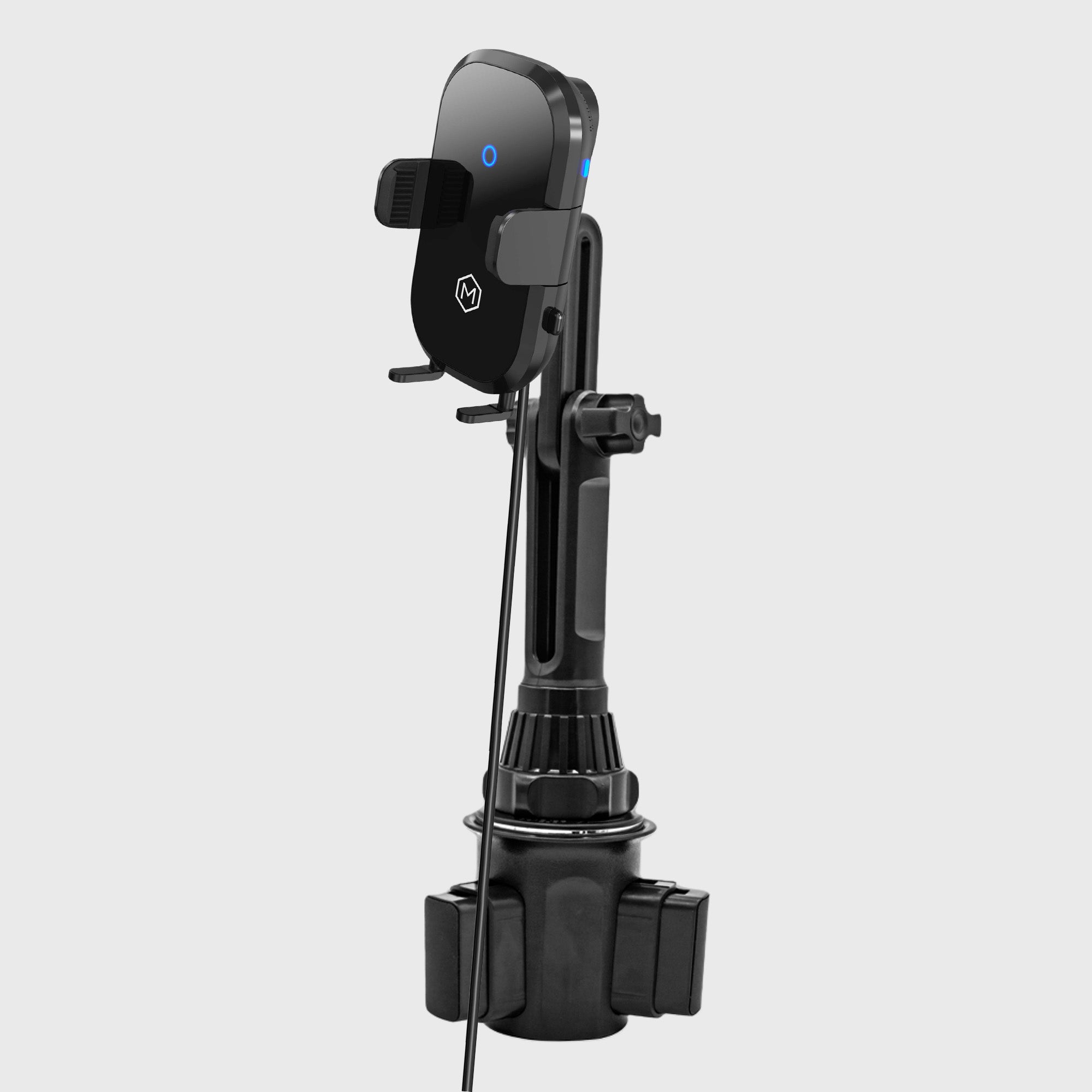 Auto Scan Wireless Charger Cup Holder Phone Mount