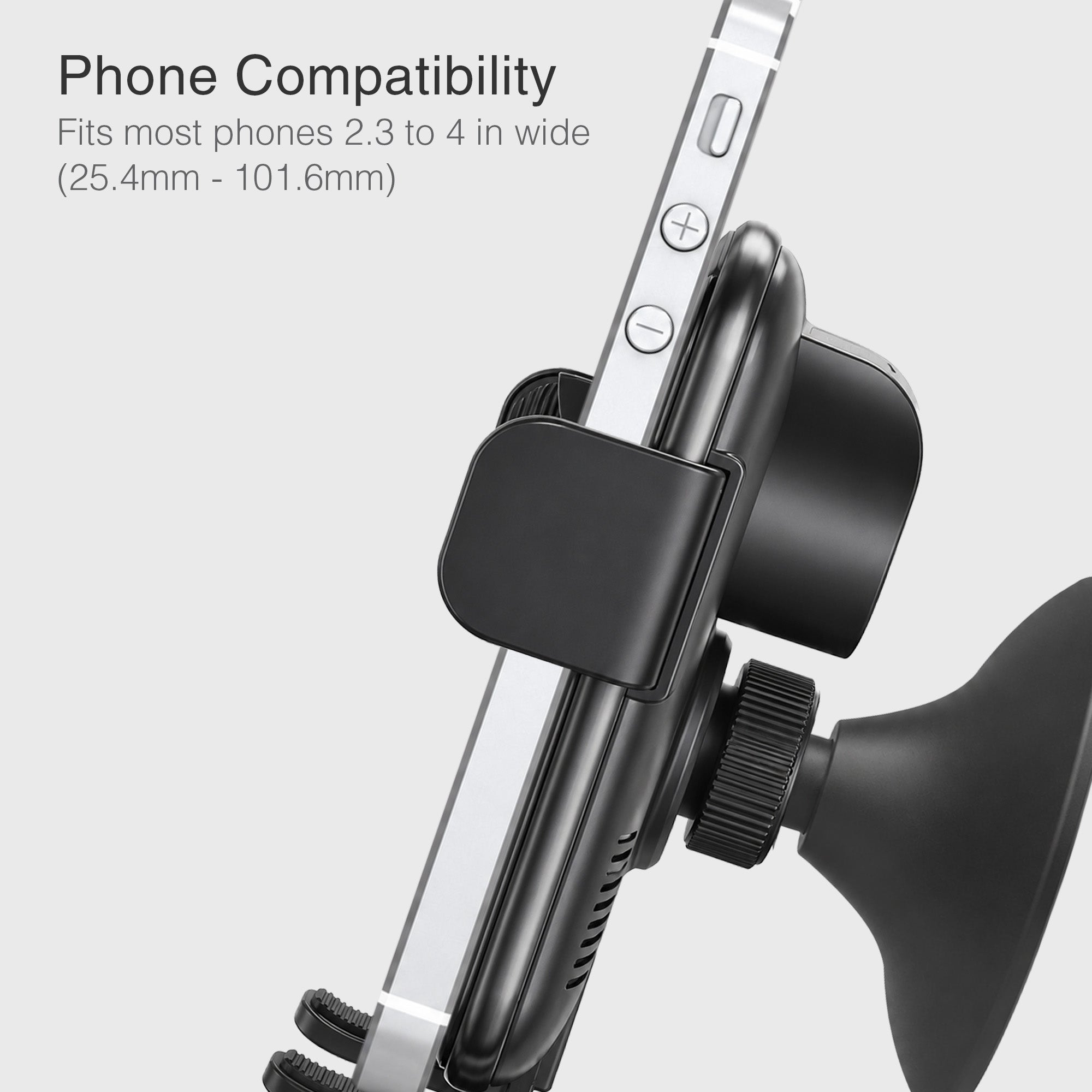 Auto Grip Wireless Charger Dash Phone Mount