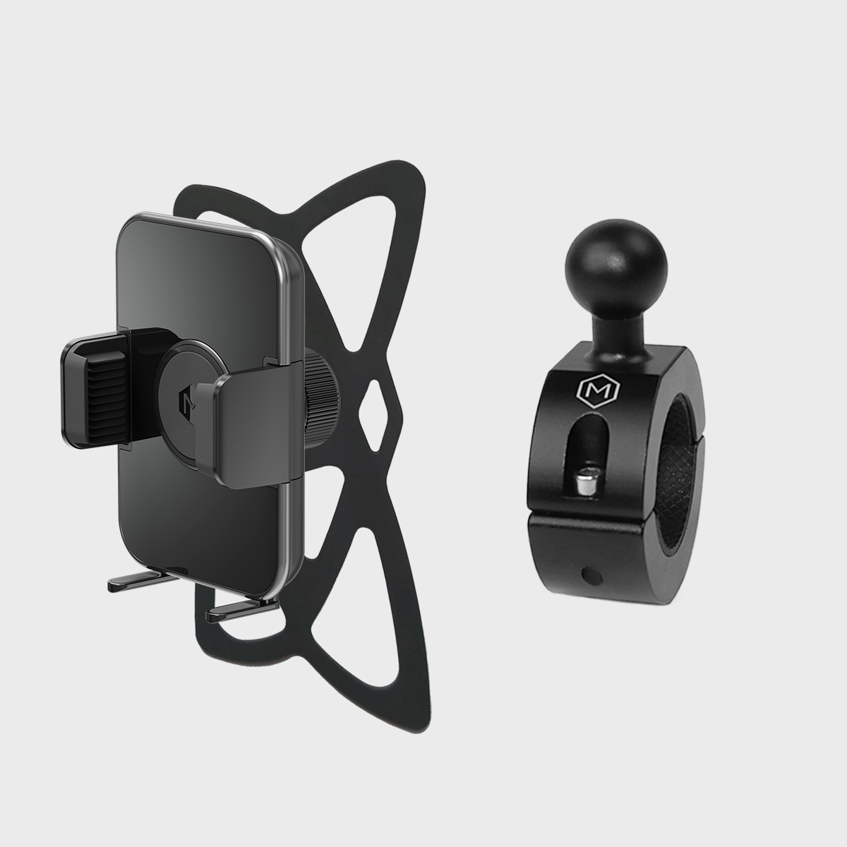 One Touch Handlebar Bike Phone Mount for iPhone & Android