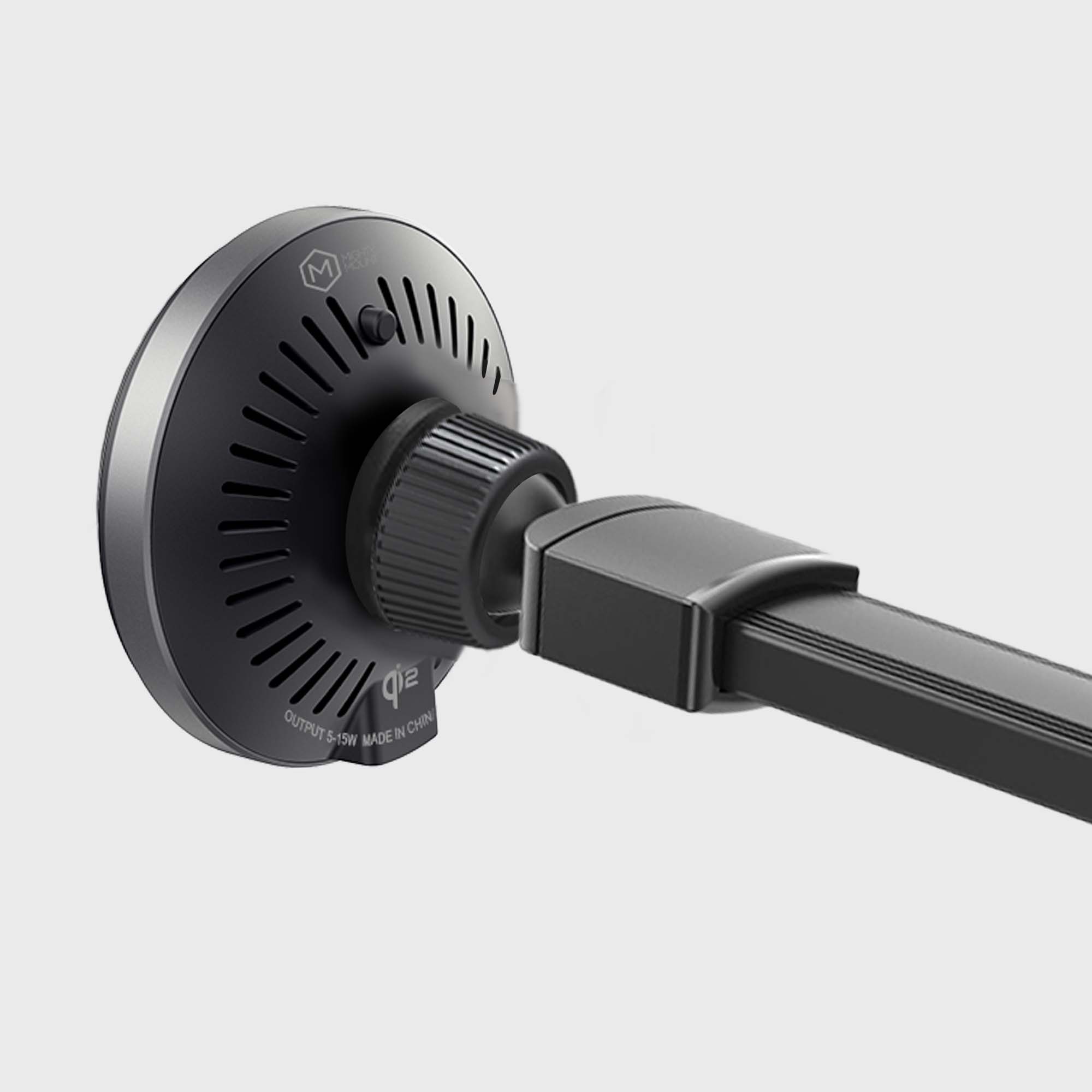 Mag Switch Qi2 Wireless Charger – Flexible Gooseneck Mount MagSafe-Compatible Holder