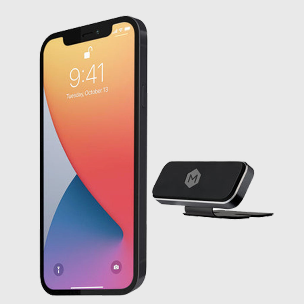 Rectangular Magnetic Wall Mount – 4 Magnet Compact Holder for Phone & Tablet