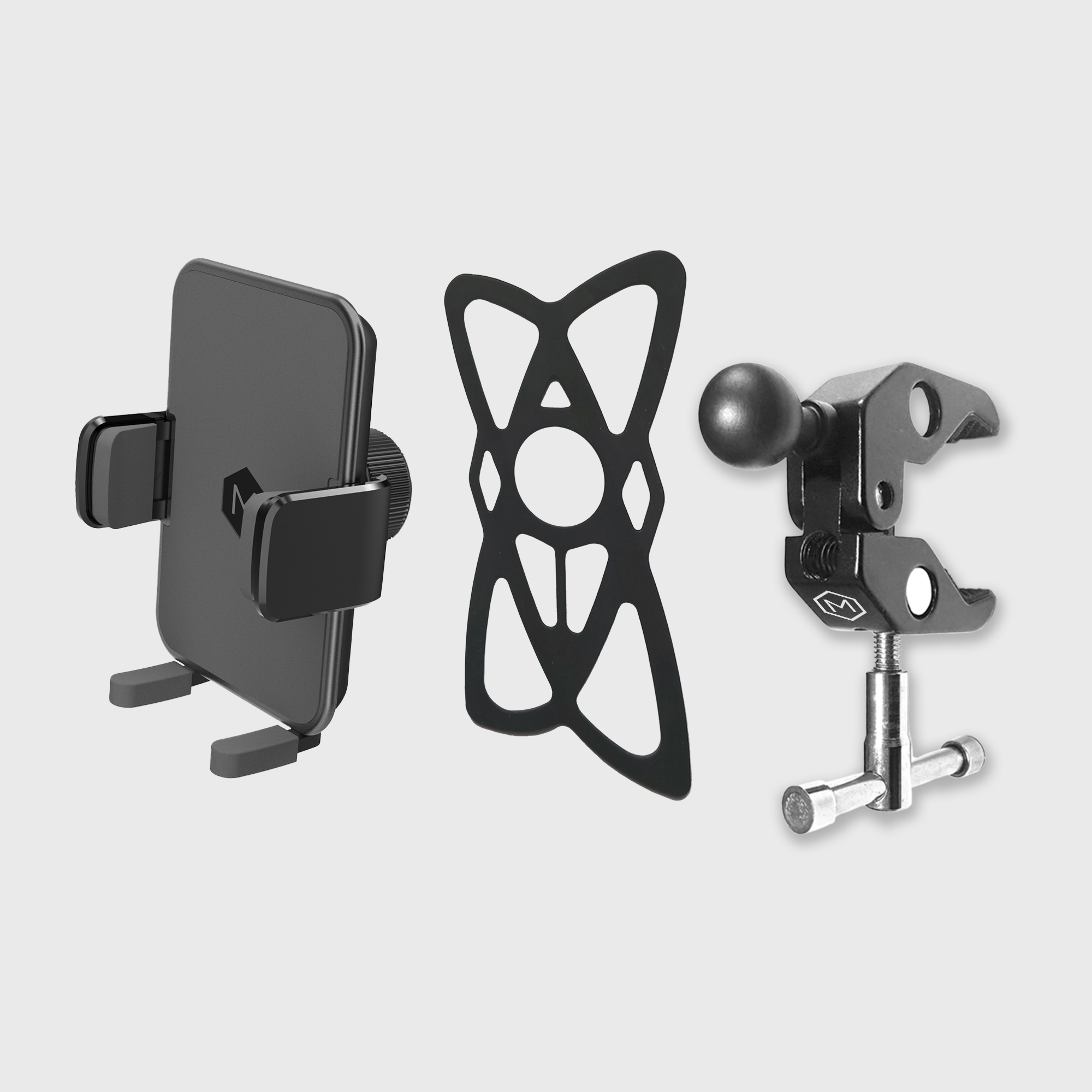 Simpl Cradle Clamp Bike Phone Mount for iPhone & Android