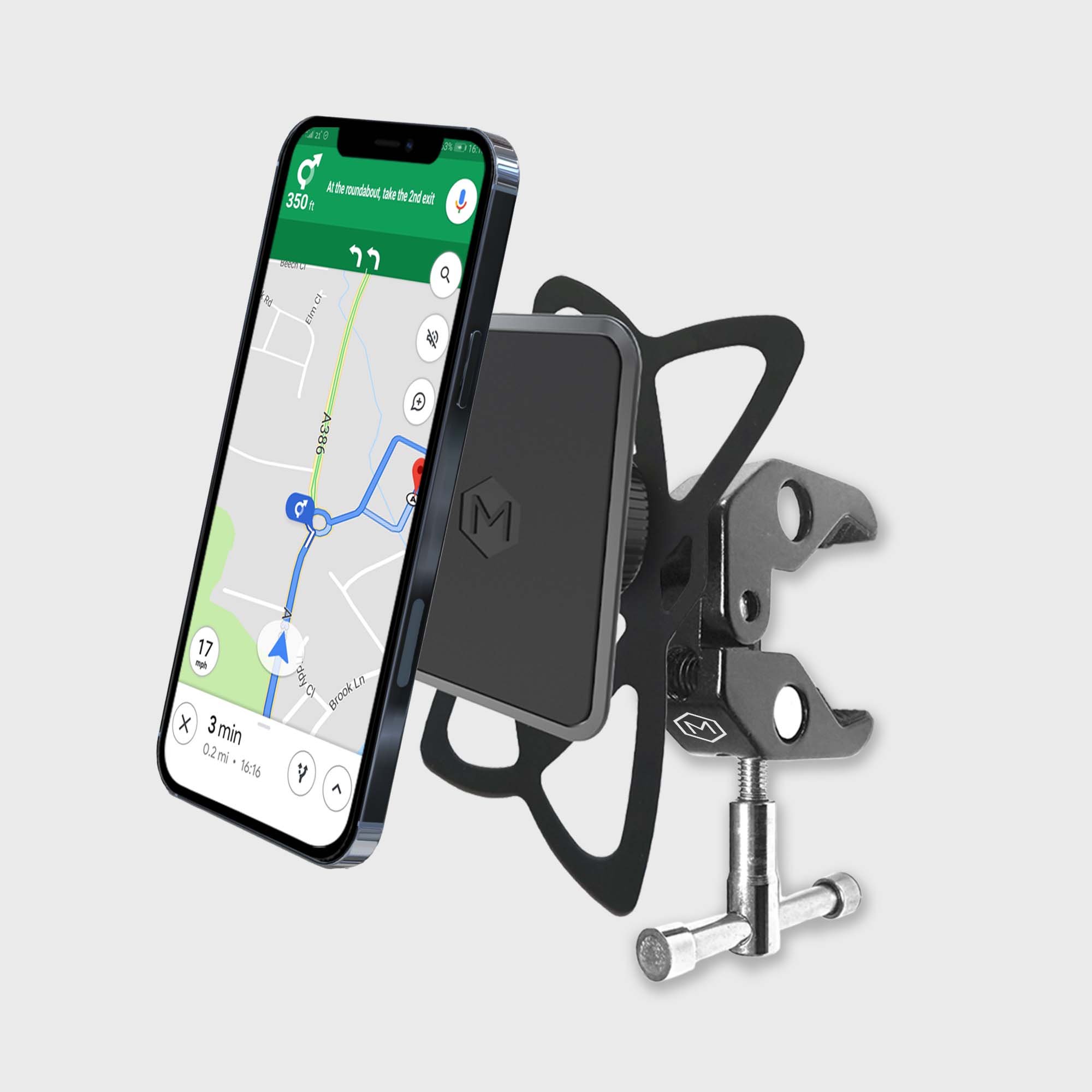 Simpl Touch Handlebar Bike Phone Mount for iPhone & Android