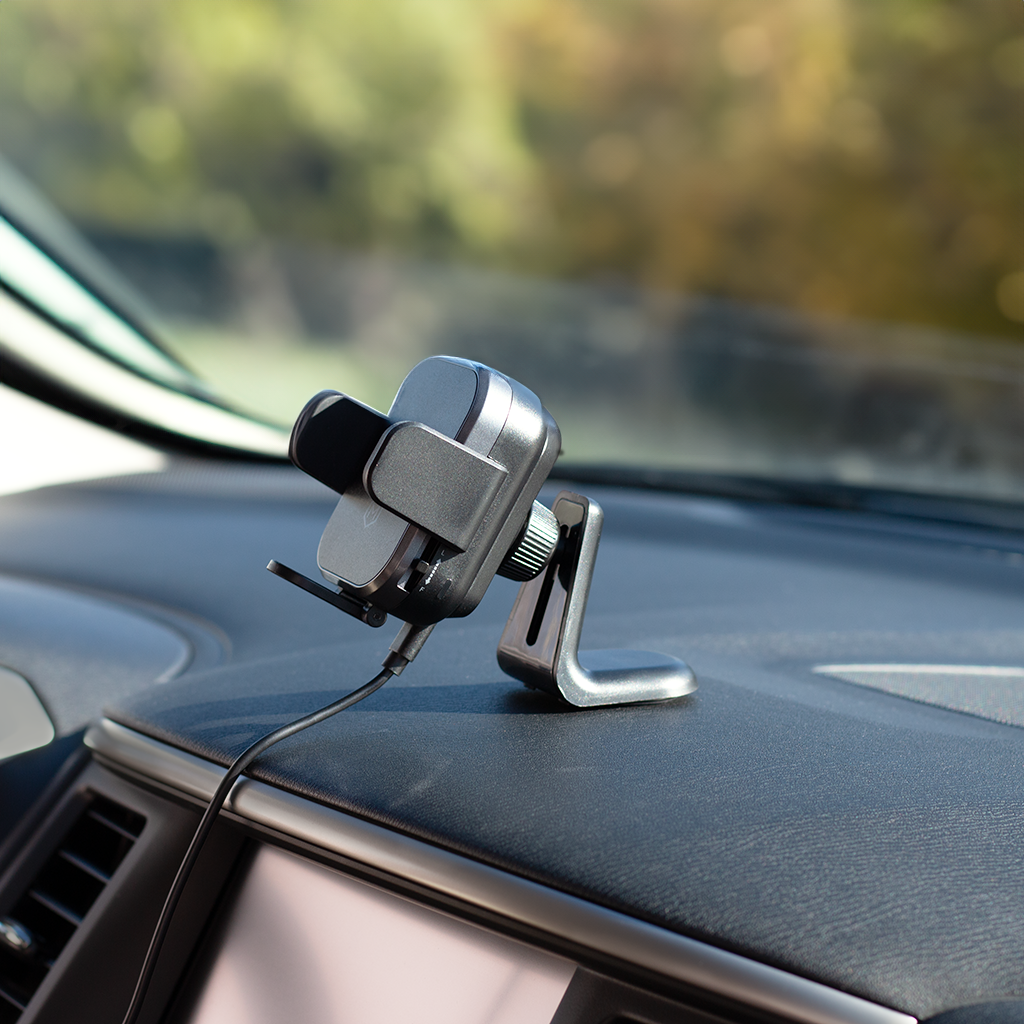 Mini Grip Fast Wireless Car Charger Mount