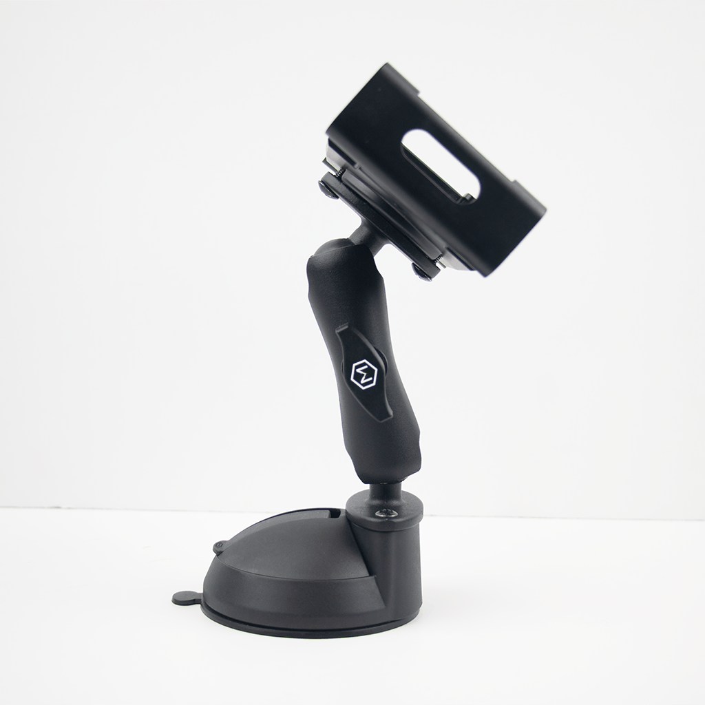 Quick Lock Single Suction Cup Tablet Holder