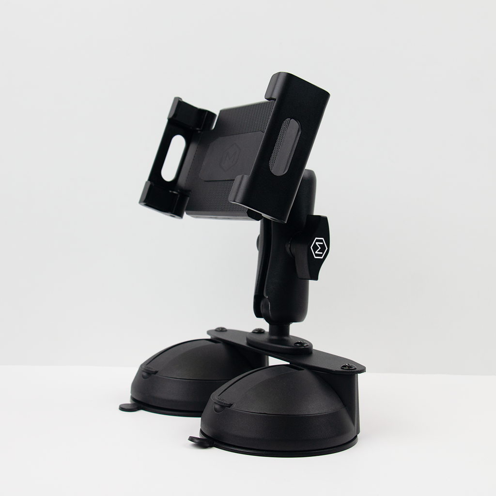Quick Lock Dual Suction Cup Tablet Holder
