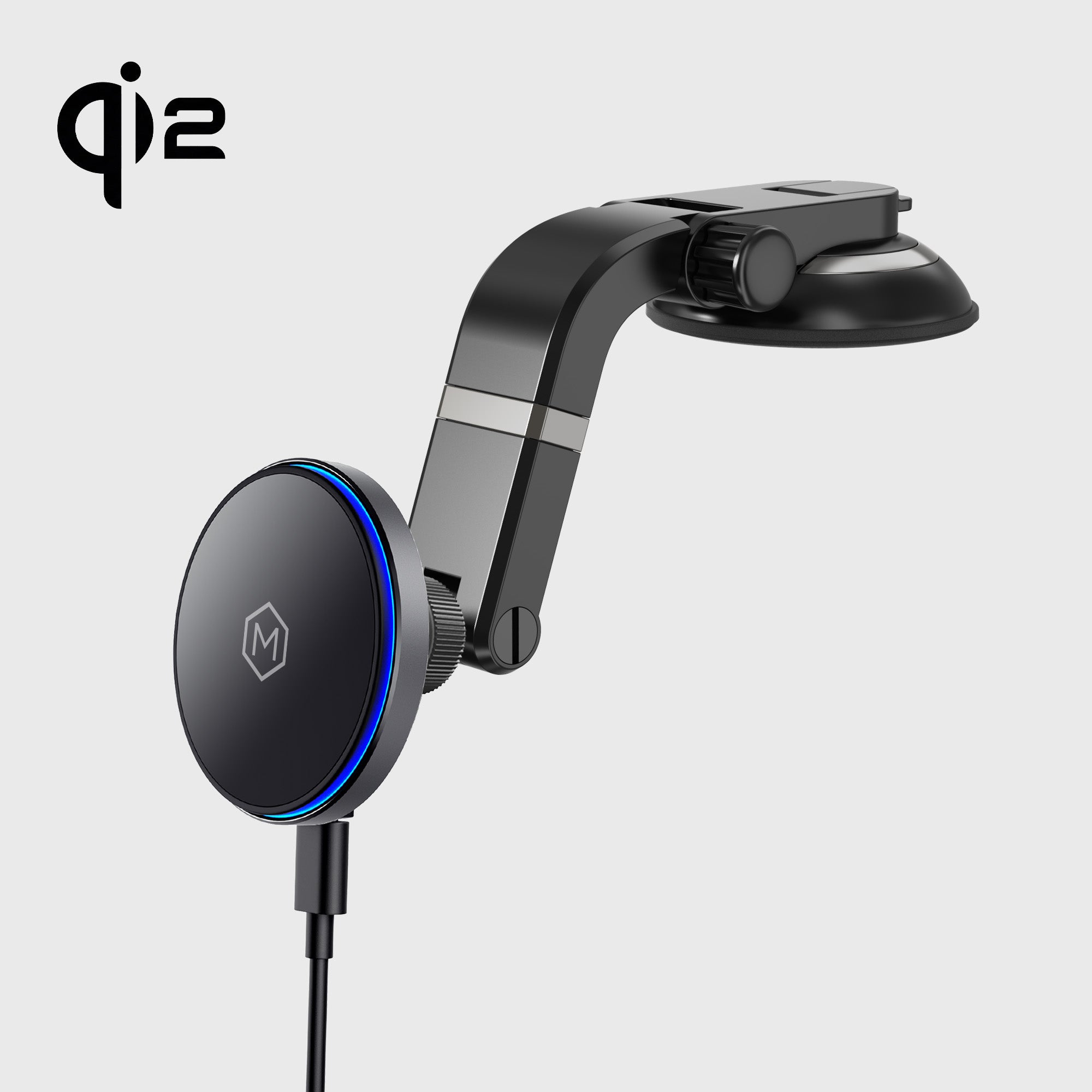 MagSwitch Qi2 Wireless Suction Cup Phone Mount