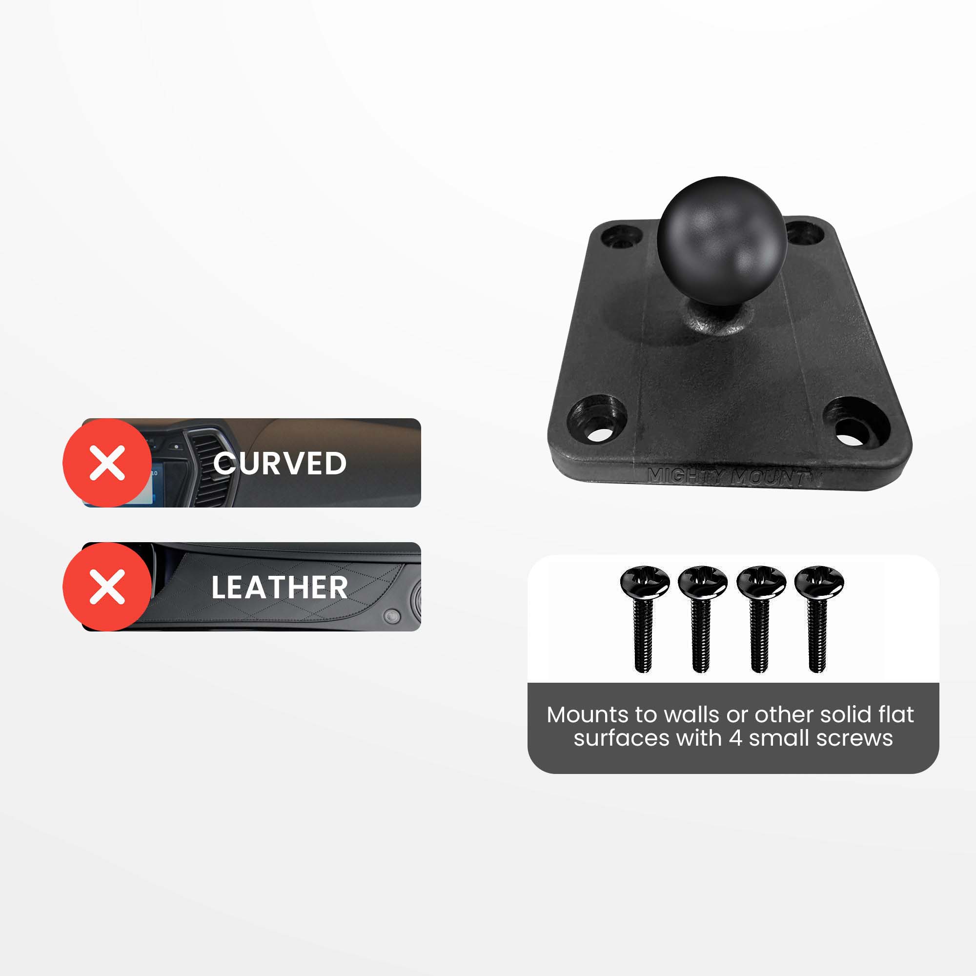 Grip Cradle Mount with Drill Base AMPS Mounting Plate