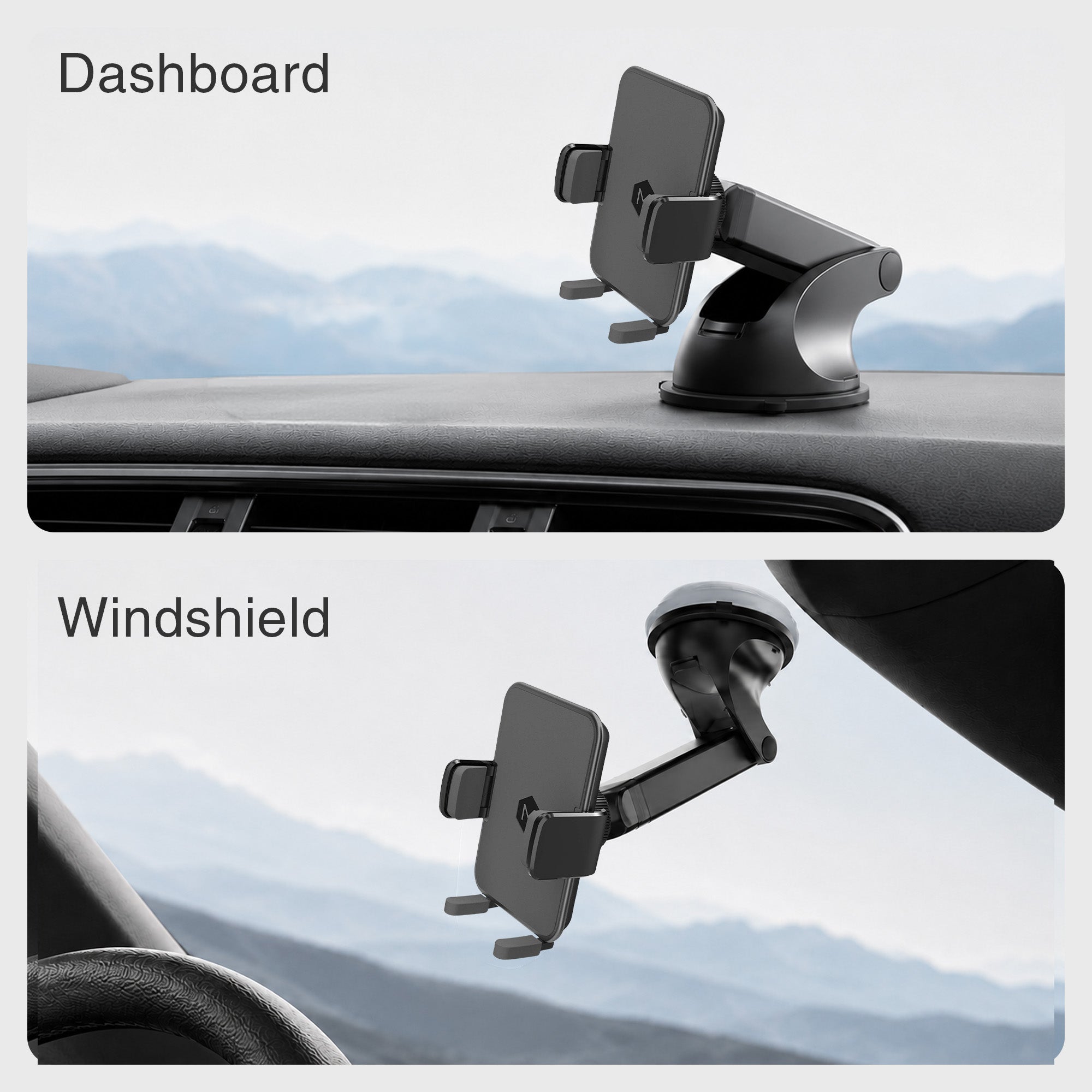 Simpl Cradle Telescopic Suction Cup Phone Mount