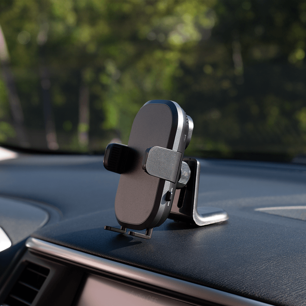AutoScan 15W Wireless Charger Vent & Dash Phone Mount