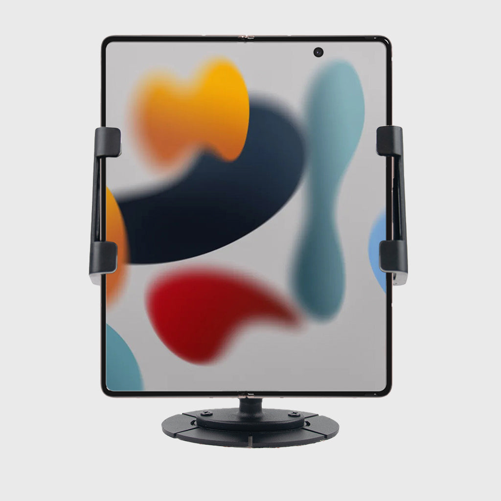 Industrial Z Fold Holder – Metal VHB Mounting Plate Secure Tablet Mount