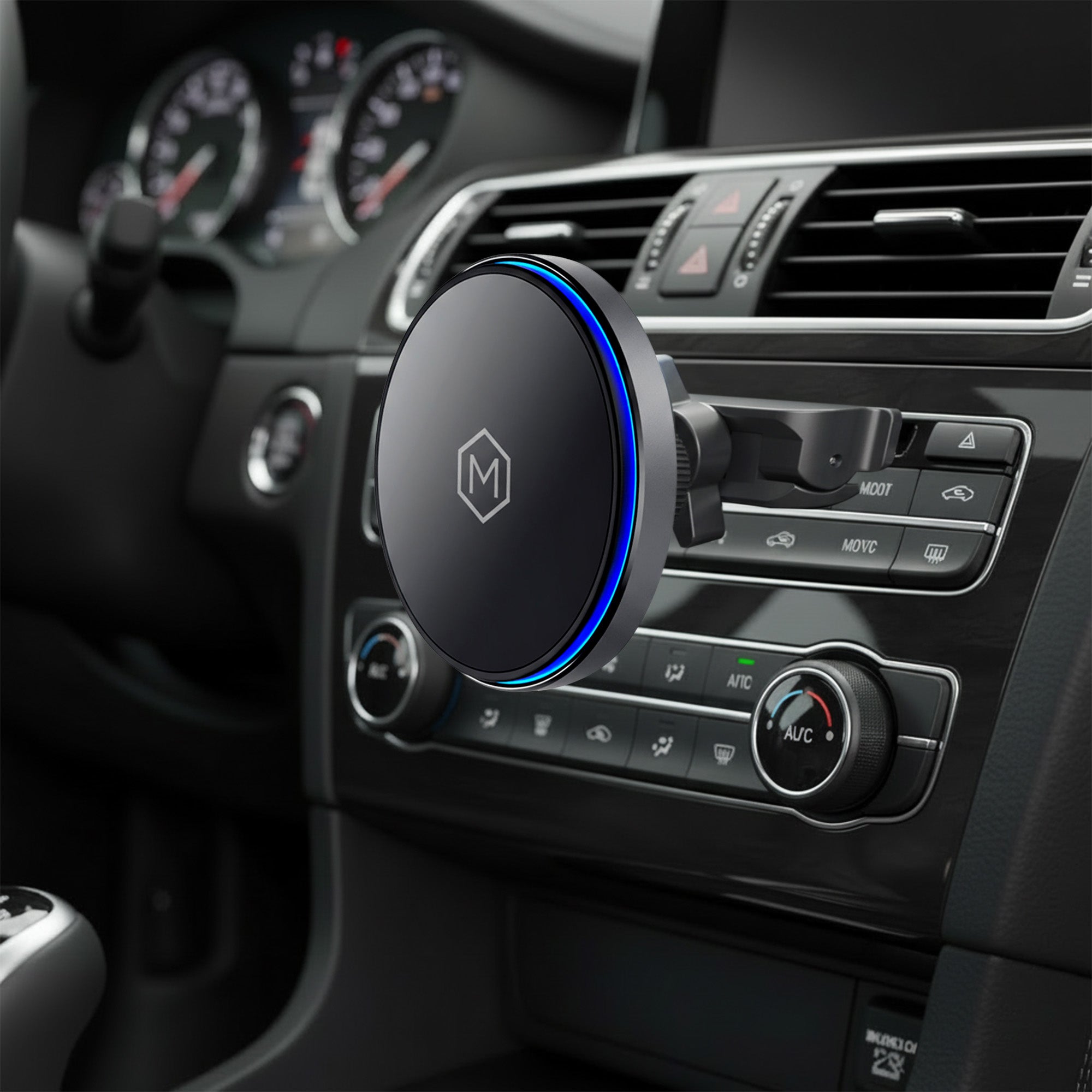 Mag Switch Qi2 Wireless Charger & CD Slot Mount