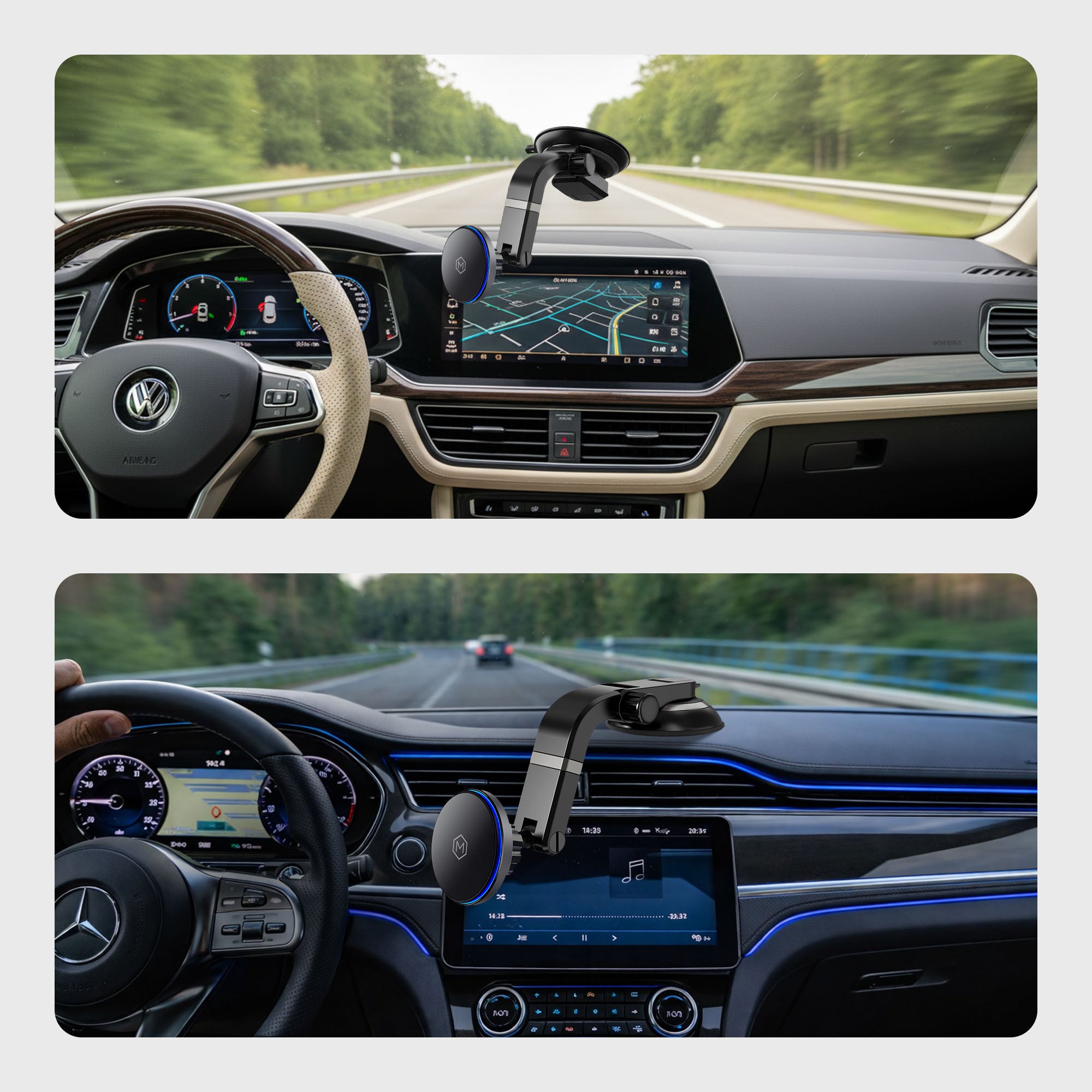 Mag Switch Qi2 Wireless Charger & Multi-Angle Suction Mount