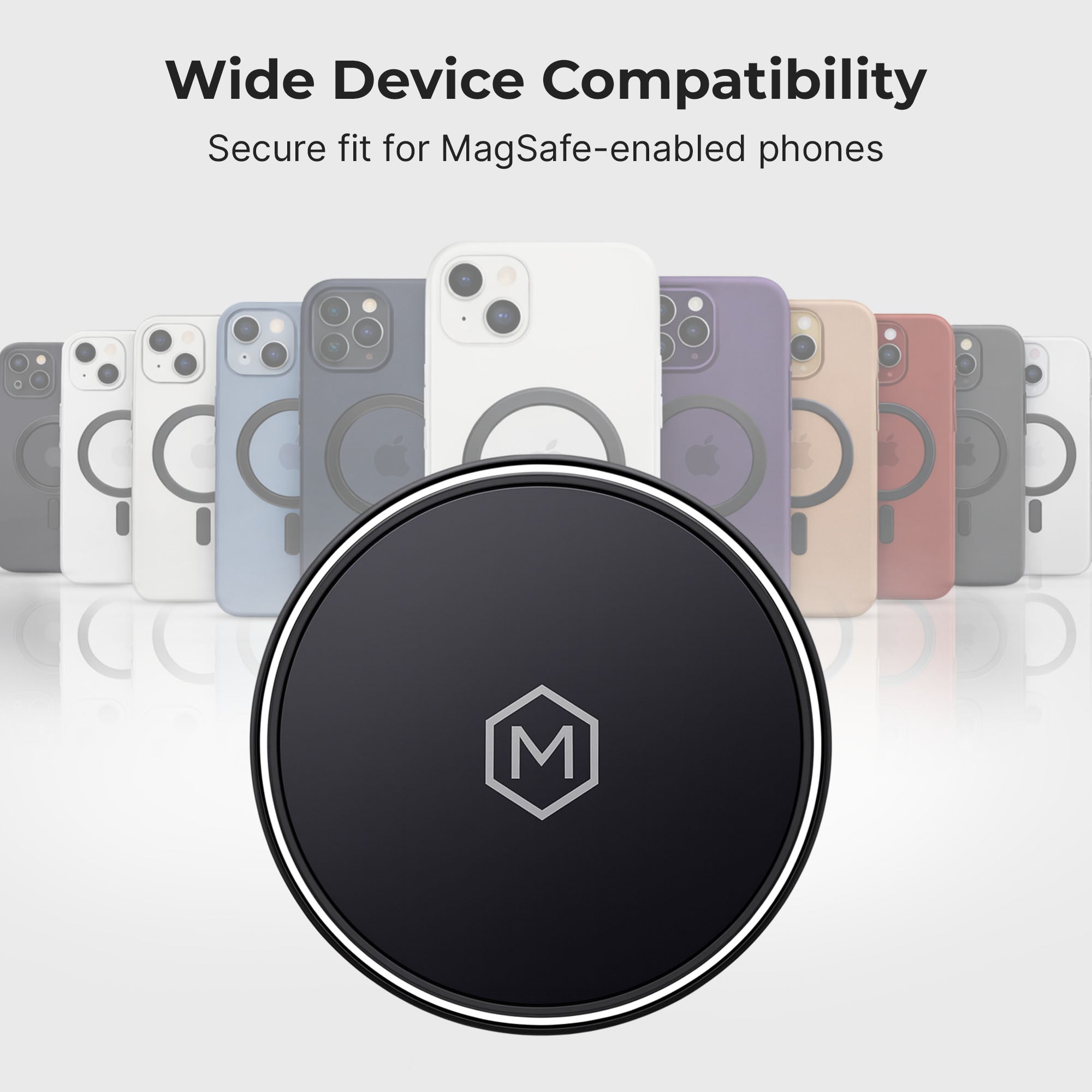 Mag Switch Qi2 Wireless Charger & Multi-Angle Suction Mount