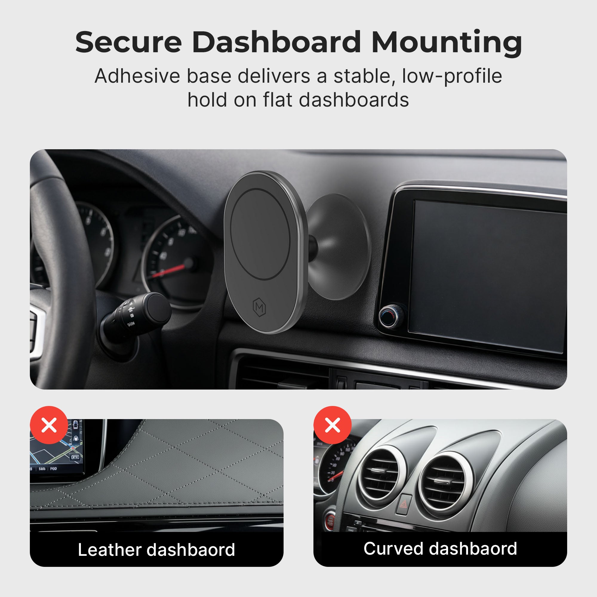 MagSafe Magnetic Car Dash Mount (Version 2.0)