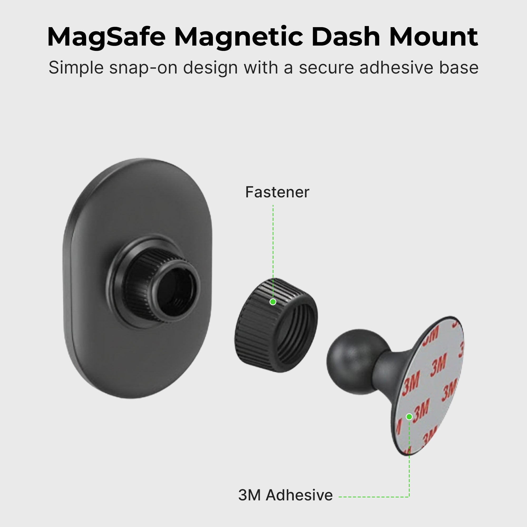 MagSafe Magnetic Car Dash Mount (Version 2.0)