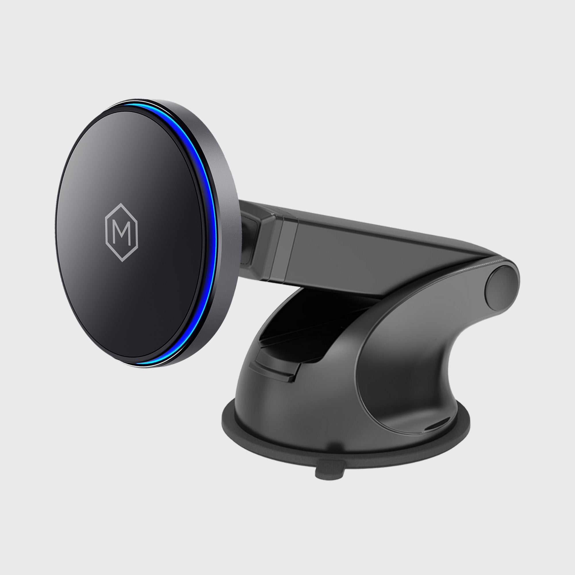 MagSwitch Qi2 Wireless Charger Telescopic Suction Phone Mount for iPhone and Android