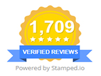 1700+ 5 Star Reviews