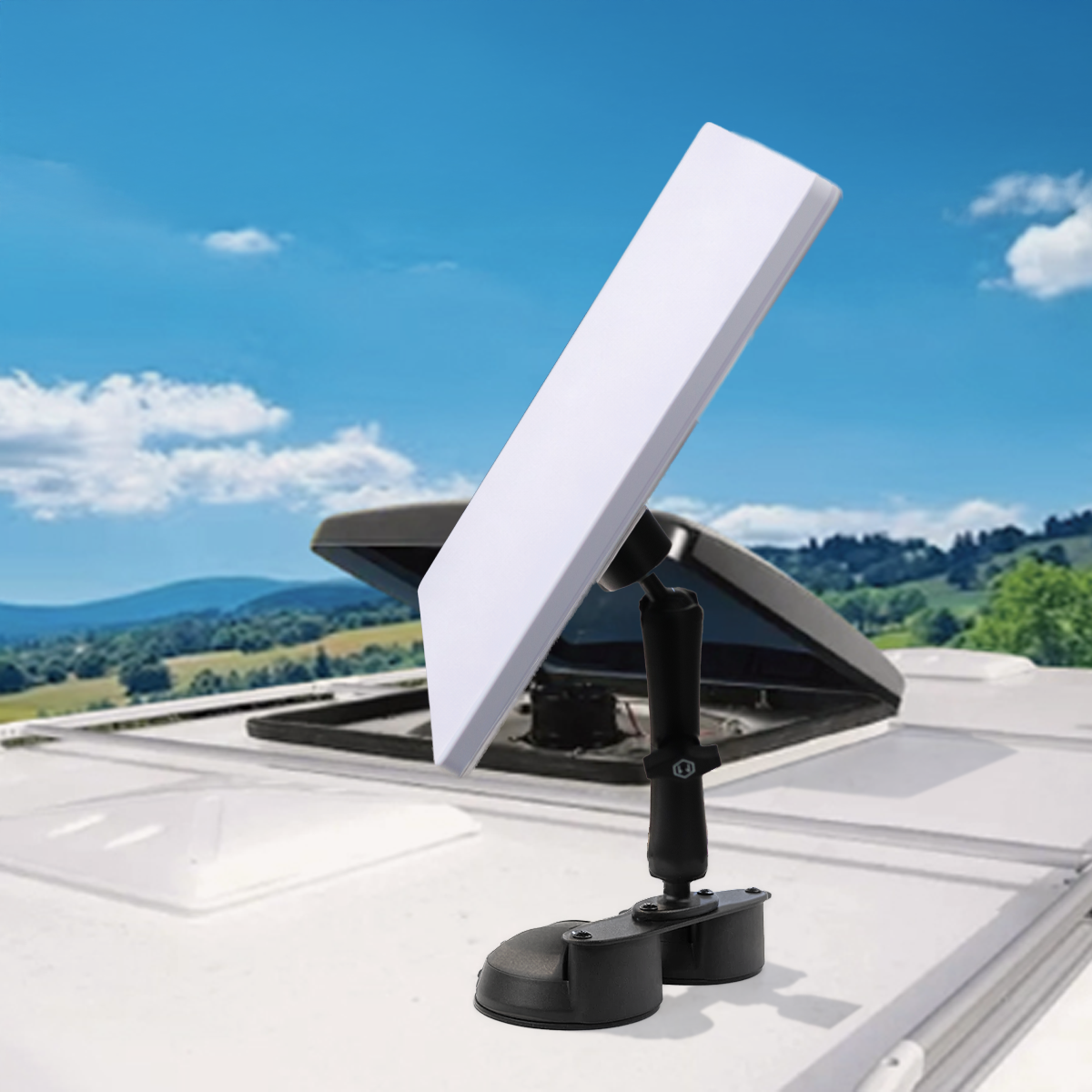 Dual Suction Cup Mount for Starlink Mini – Heavy Duty Secure Mount