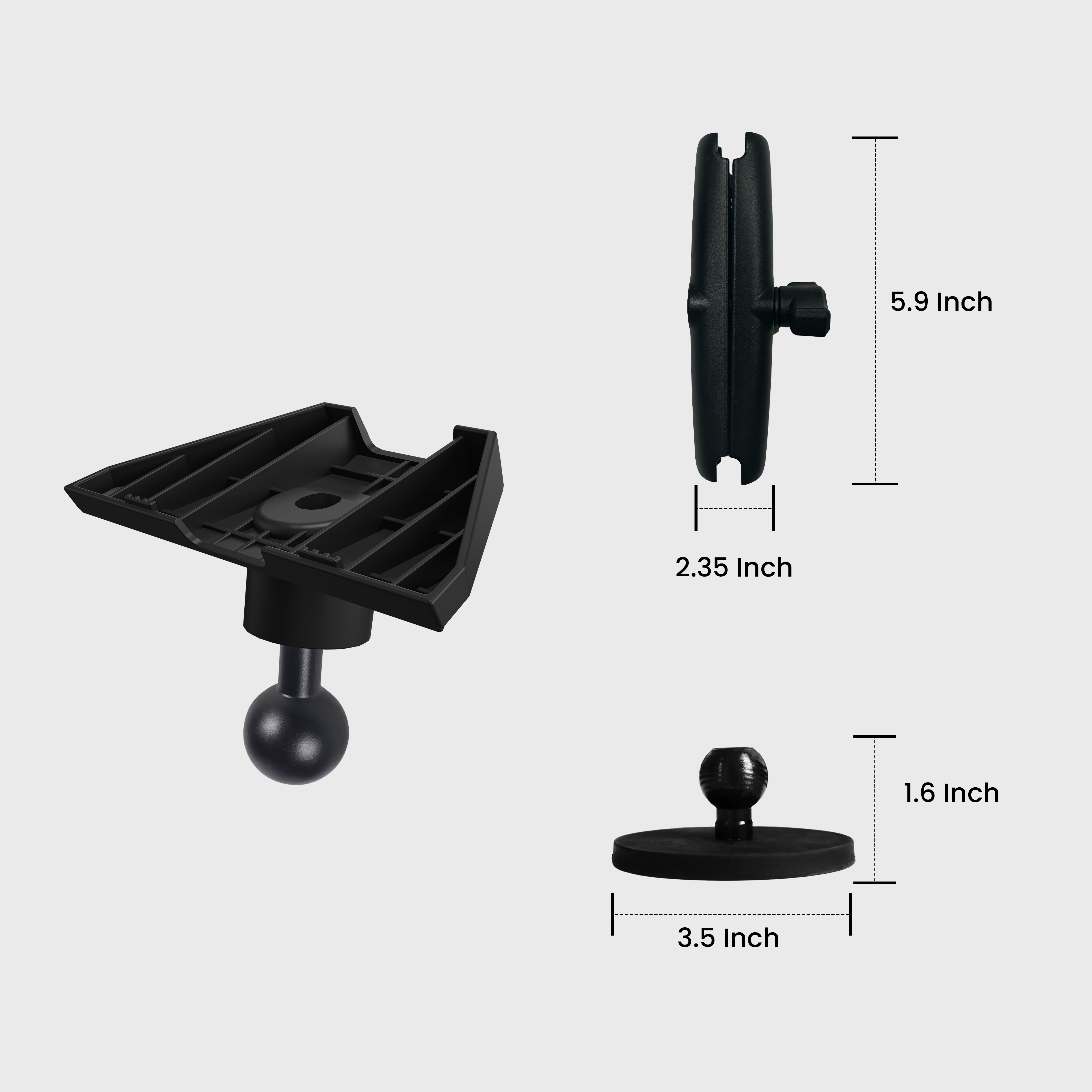 Heavy Duty Magnetic Mount For Starlink Mini