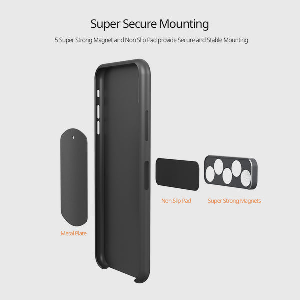 Simpl Mag Rectangular Magnetic Dash Mount