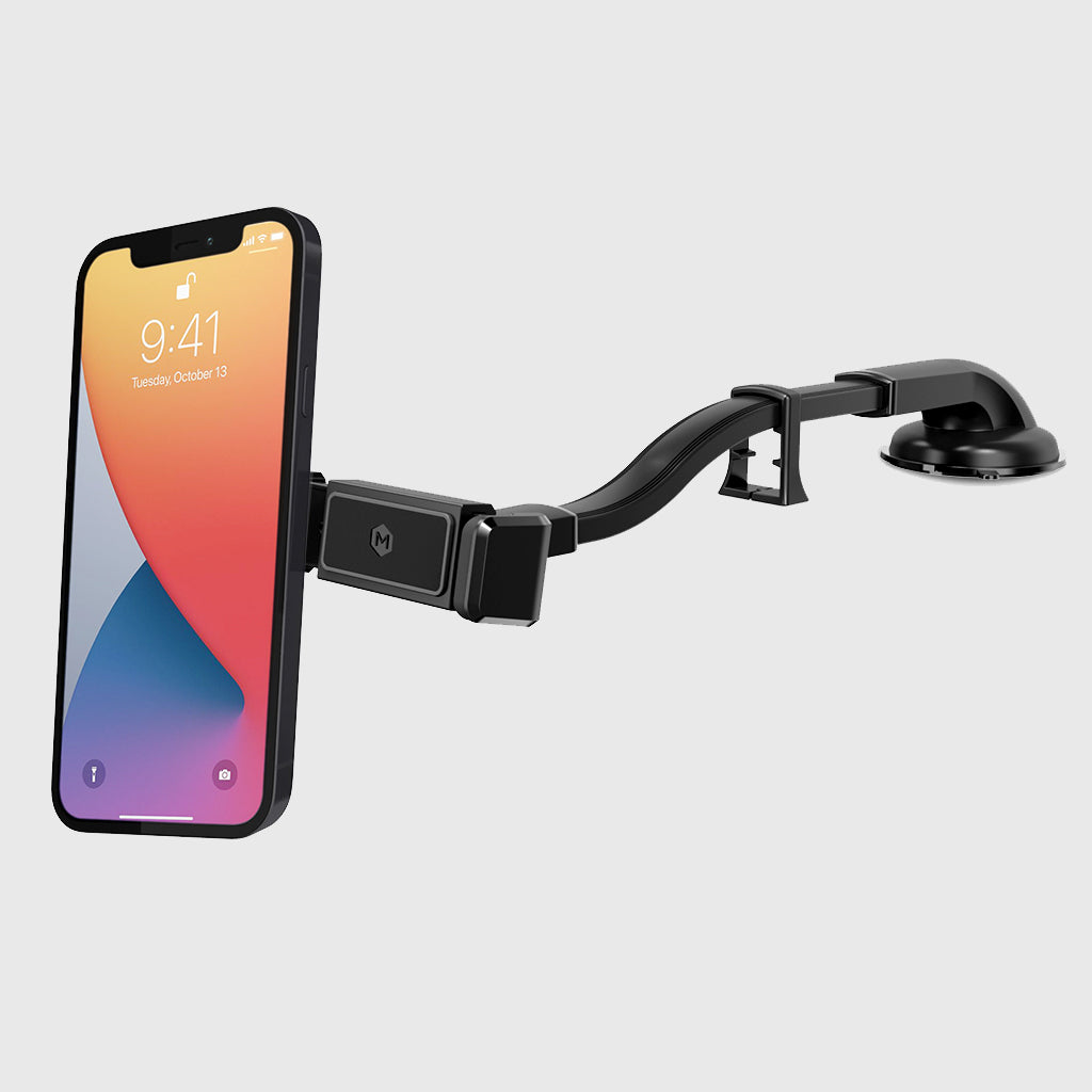 Flexible Gooseneck Car Dash and Windshield Mount Holder - Car Mount | The Mighty Mount (magnetic dash mount)