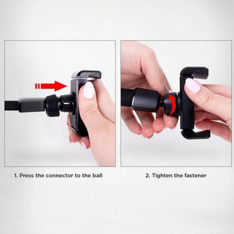 Flexible Gooseneck Car Dash and Windshield Mount Holder - Car Mount | The Mighty Mount (grip all in one mount)