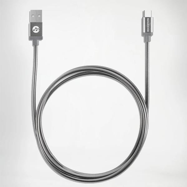 Pet Friendly Metal Tangle Free Braided Type C Cable - 1.2 Meter
