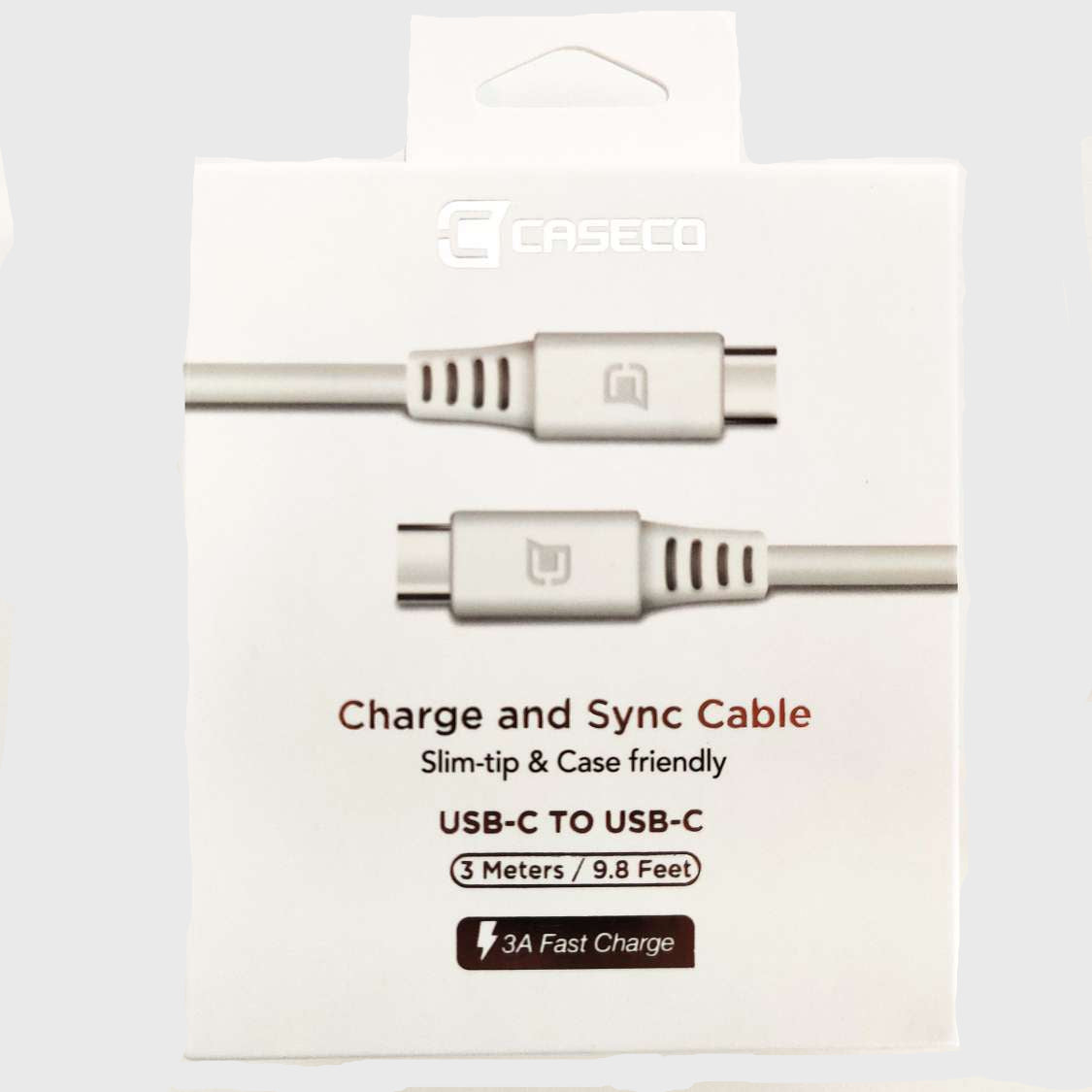 USB C to USB C Cable - 3 Meter - White