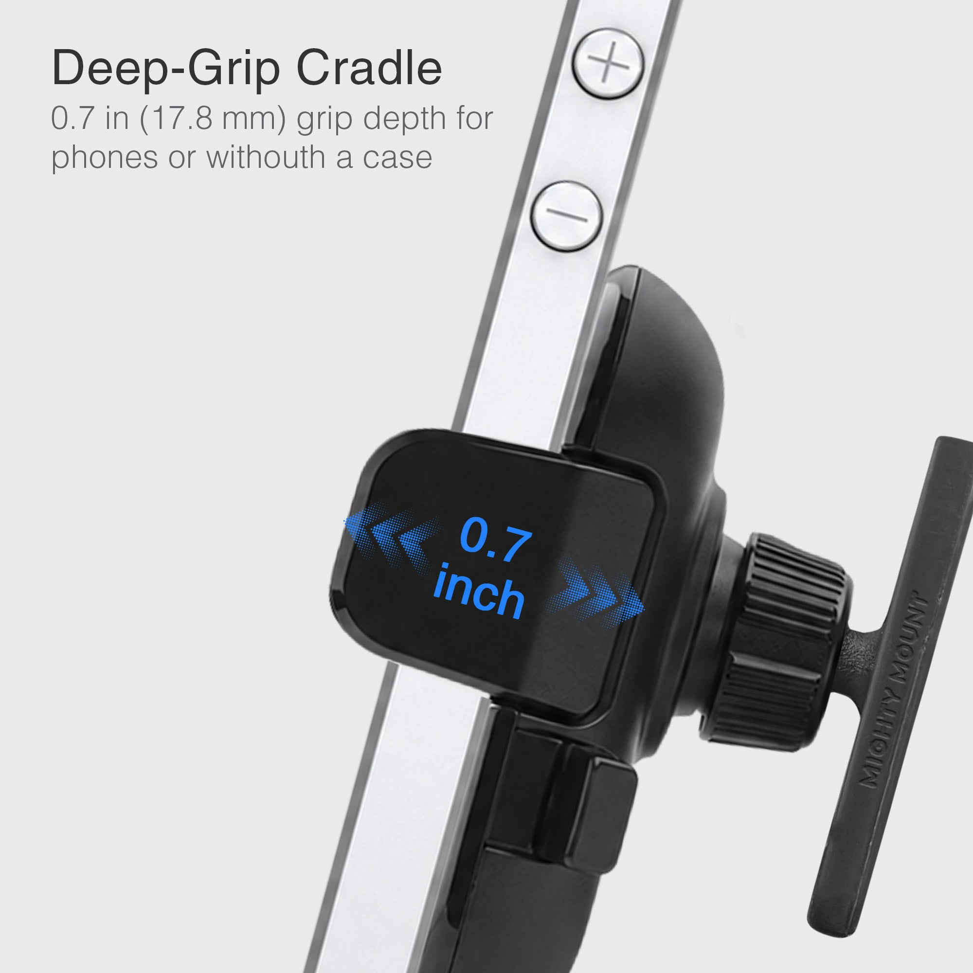 Grip Cradle AMPS Plate Phone Mount