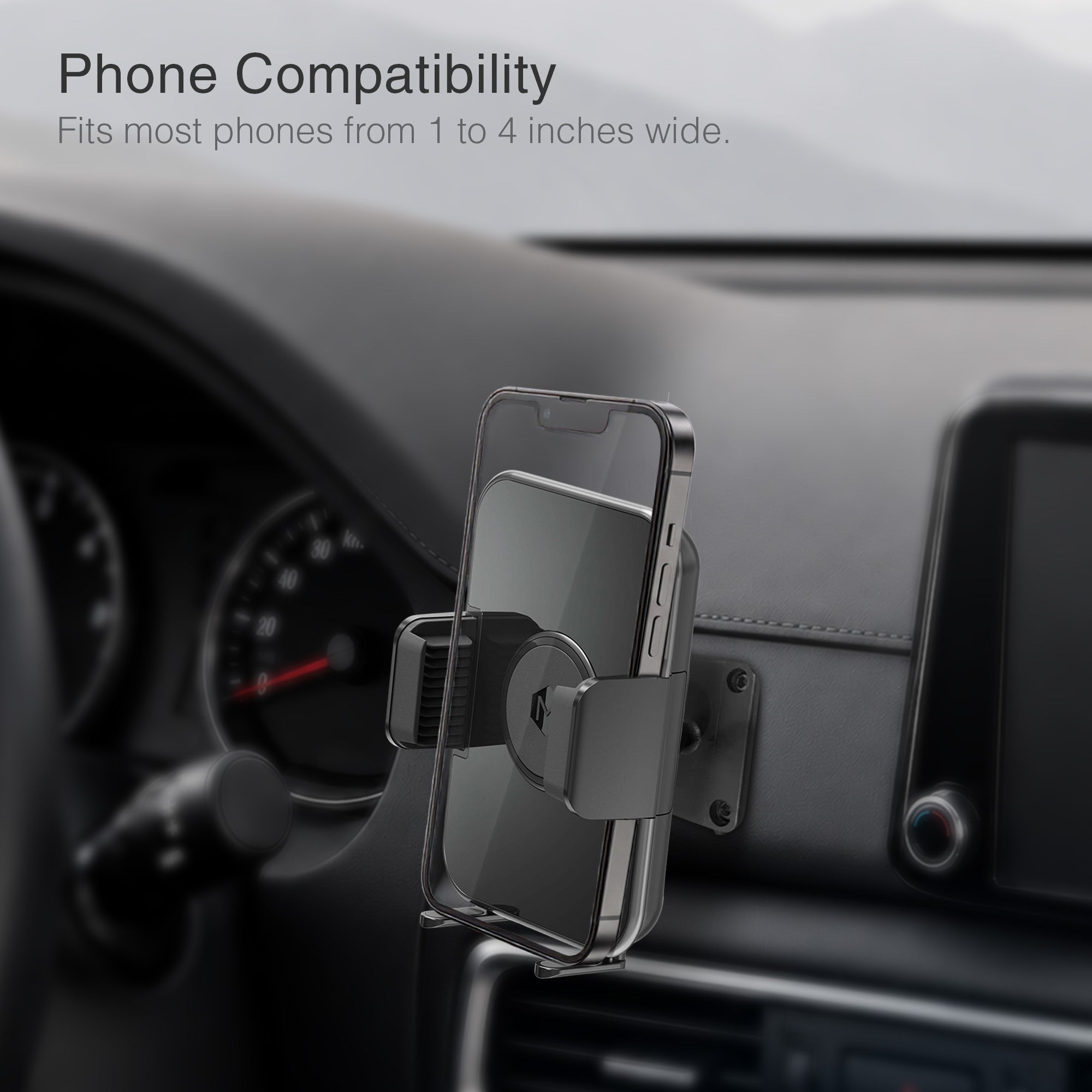 One-Touch Cradle AMPS Plate Phone Mount