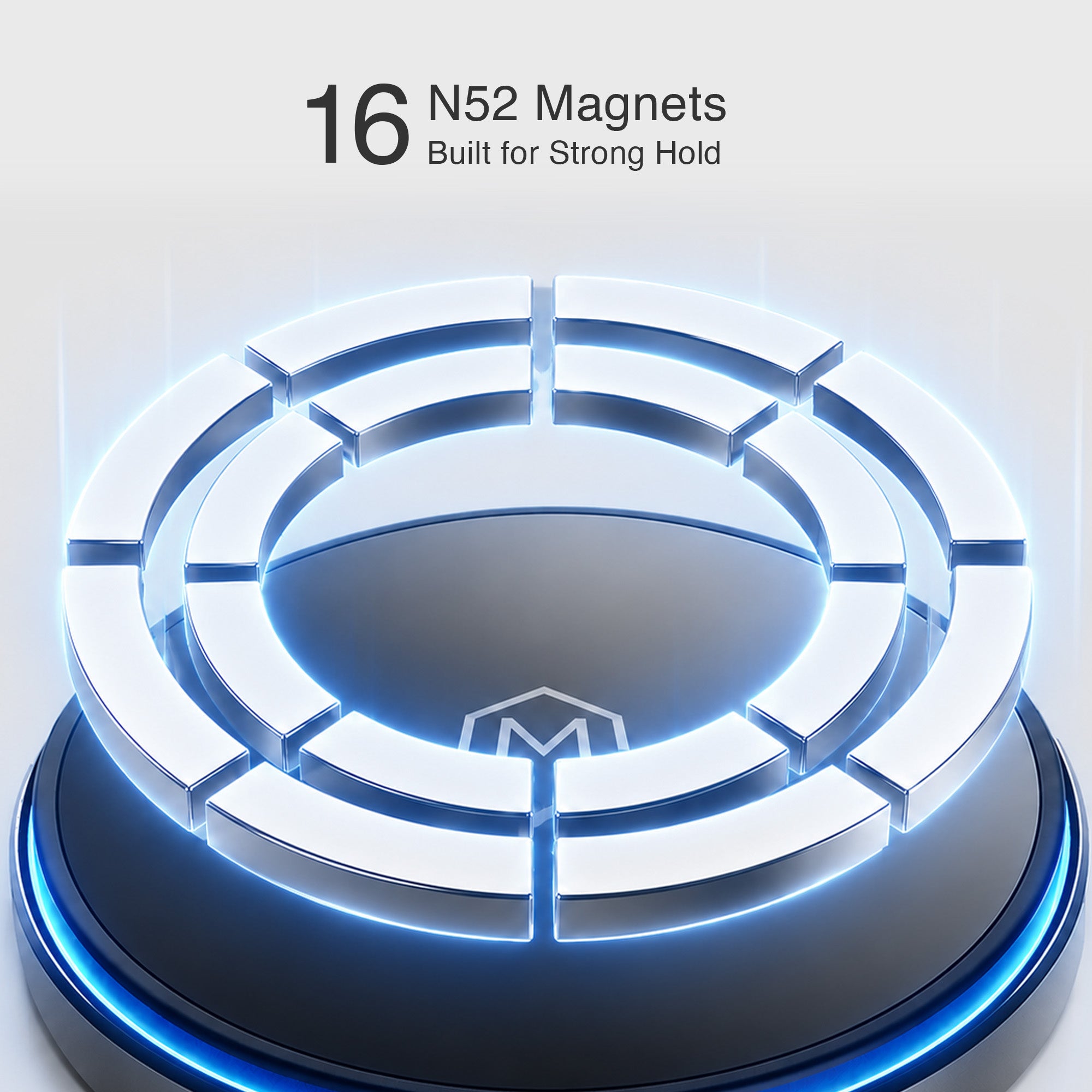 MagSwitch Qi2 Wireless AMPS Plate Phone Mount