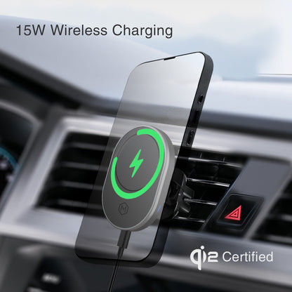 MagSafe Wireless Car Charger Air Vent Phone Mount