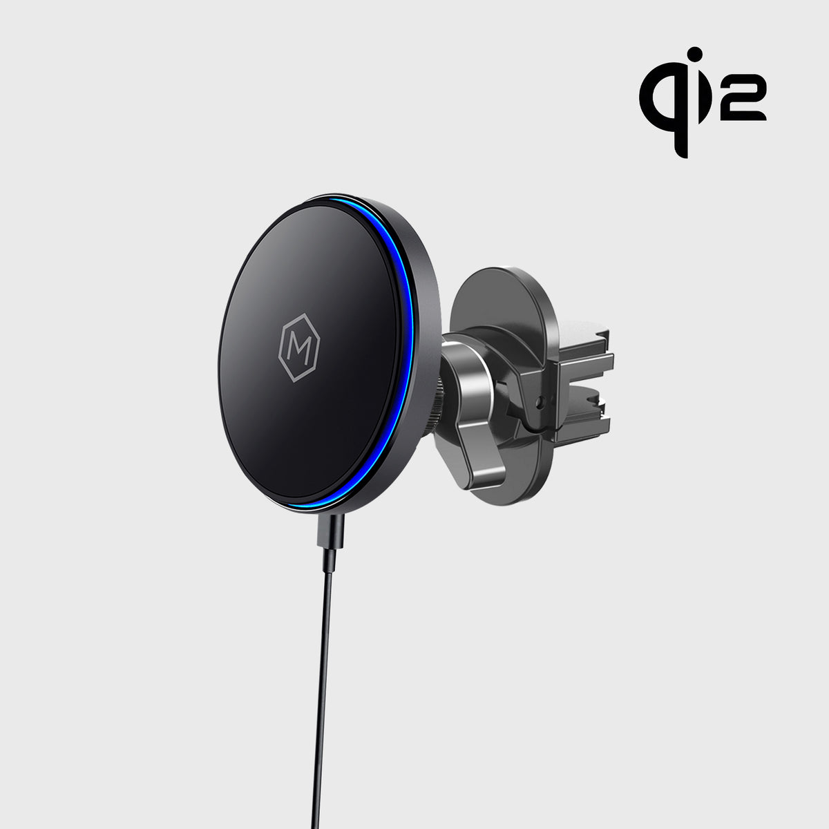 Mag Switch Qi2 Wireless Charger Air Vent Phone Mount
