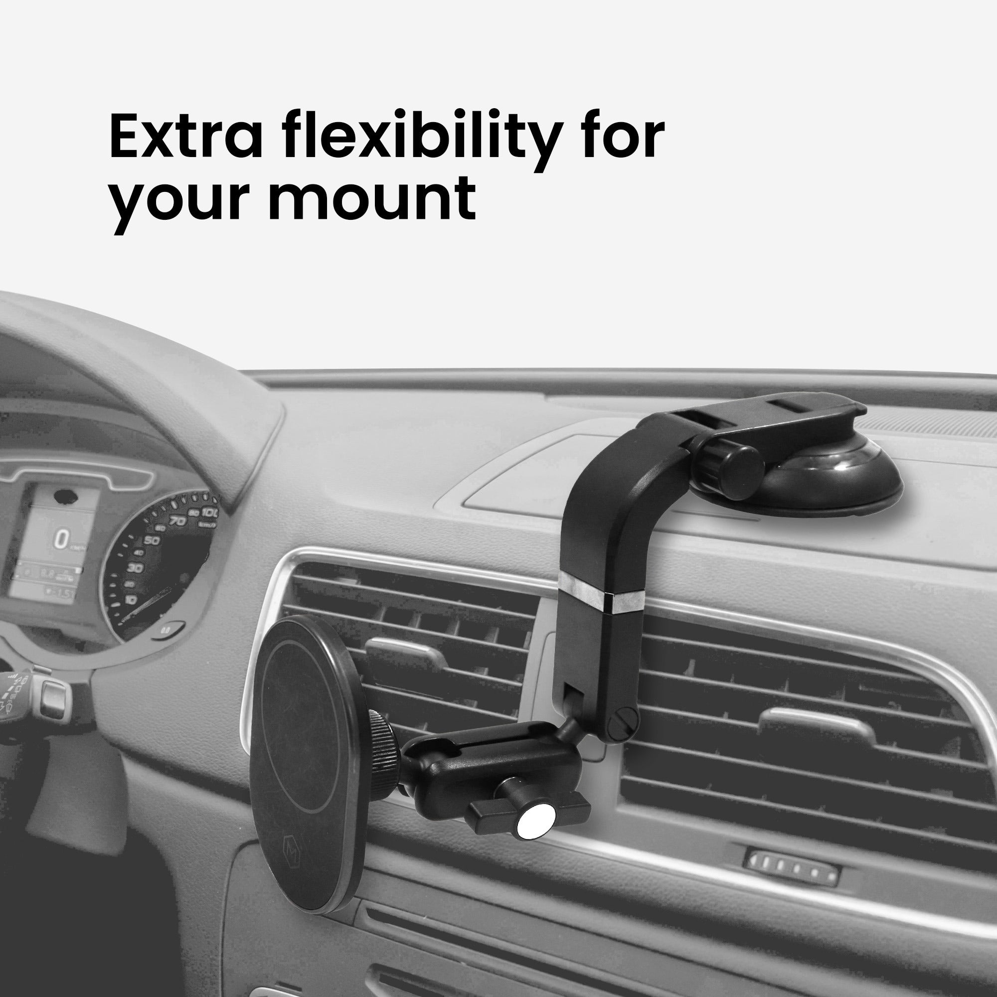 16mm Dual Ball + Elbow Connector
